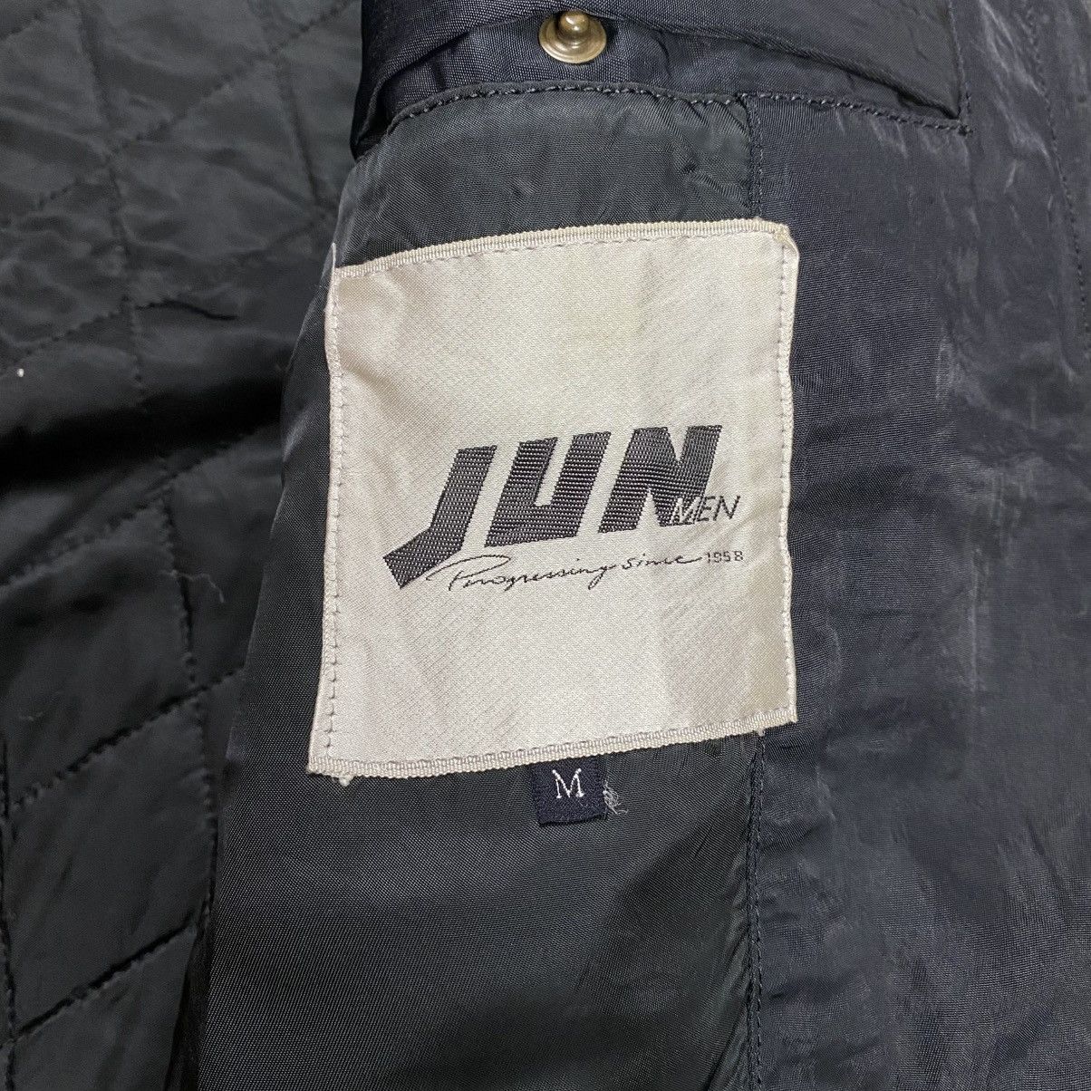 JUN MEN Jun Men Embroidery Varsity Leather Sleeve Jacket Size US M / EU 48-50 / 2 - 9 Thumbnail