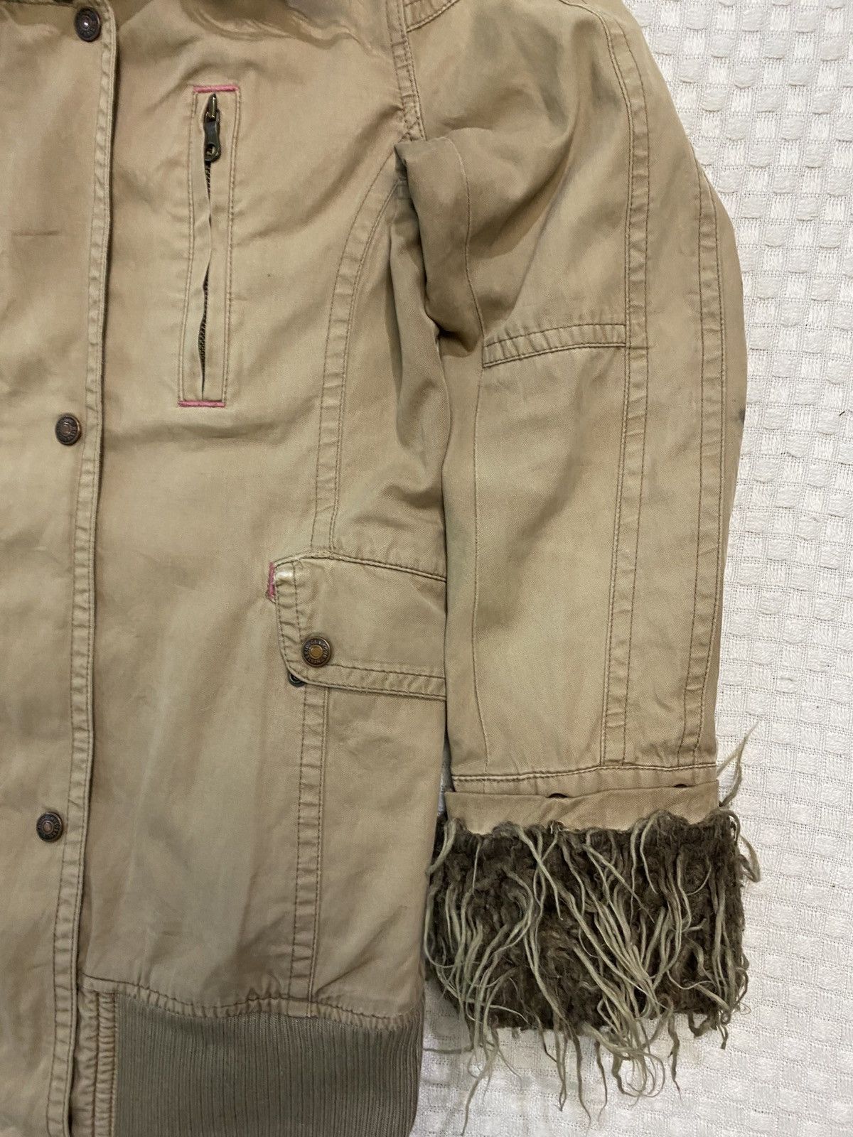 Hysteric Glamour × Undercover VINTAGE 90S If Six Was Nine LGB Faux Fur Zip Hoodie Jacket Size US M / EU 48-50 / 2 - 6 Thumbnail