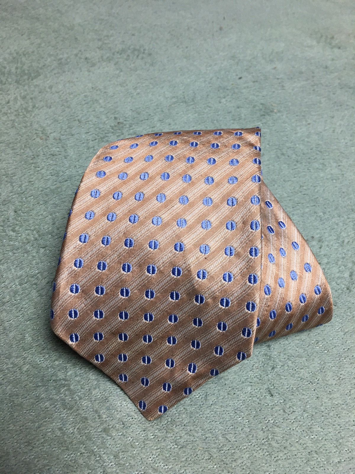 Kiton KITON Elegant Polka Dots Italy Silk Mens Tie Size ONE SIZE - 1 Thumbnail