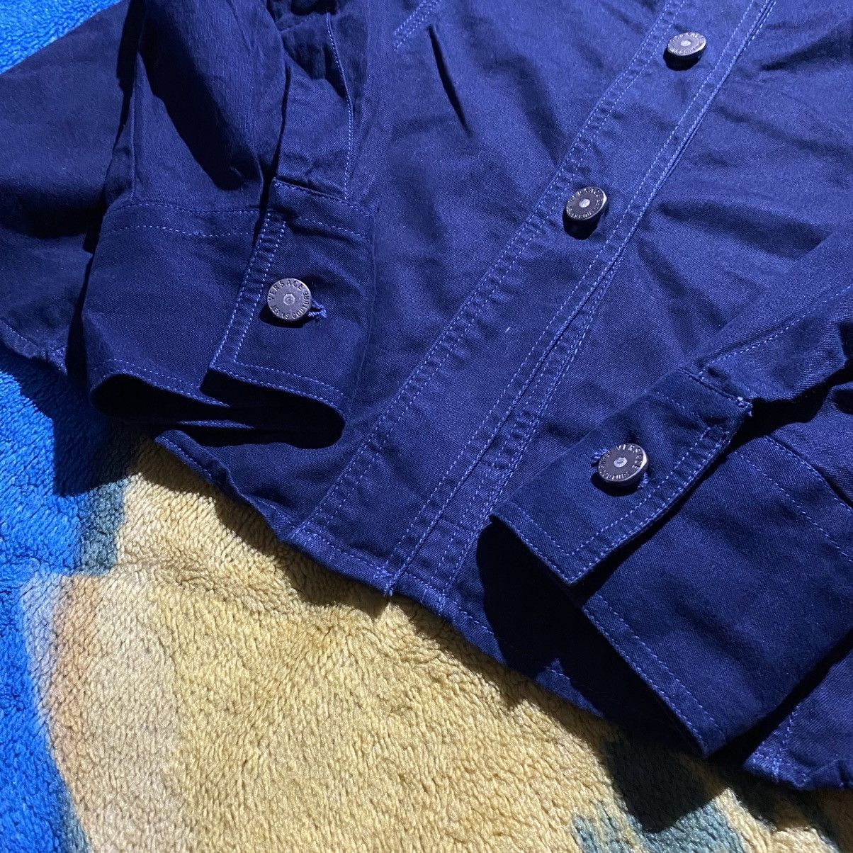 Versace Jeans Couture Indigo Versace Jeans Couture Button Up Shirt Size S / US 4 / IT 40 - 5 Thumbnail