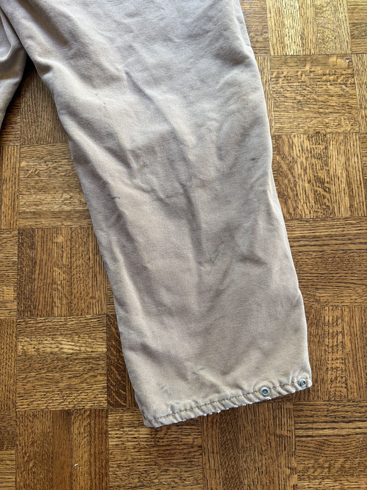 Carhartt Vintage 70s Carhartt Quilt Lined Snap Button Work Pants Size US 36 / EU 52 - 11 Thumbnail