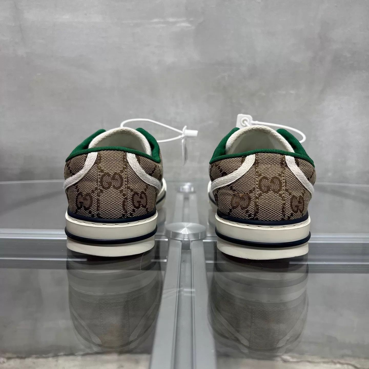 Gucci Gucci 1977 Tennis Sneaker Ebony 36.5 Size US 6 / IT 36 - 7 Thumbnail