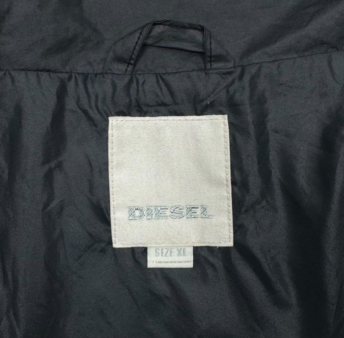 Diesel × Vintage Diesel Navy Blue Nylon Parka Belted Vintage size XL Size XL / US 12-14 / IT 48-50 - 15 Thumbnail
