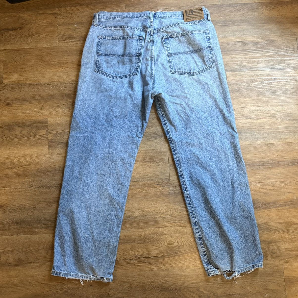 Polo Ralph Lauren VINTAGE BAGGY RALPH LAUREN DENIM Size US 38 / EU 54 - 2 Thumbnail
