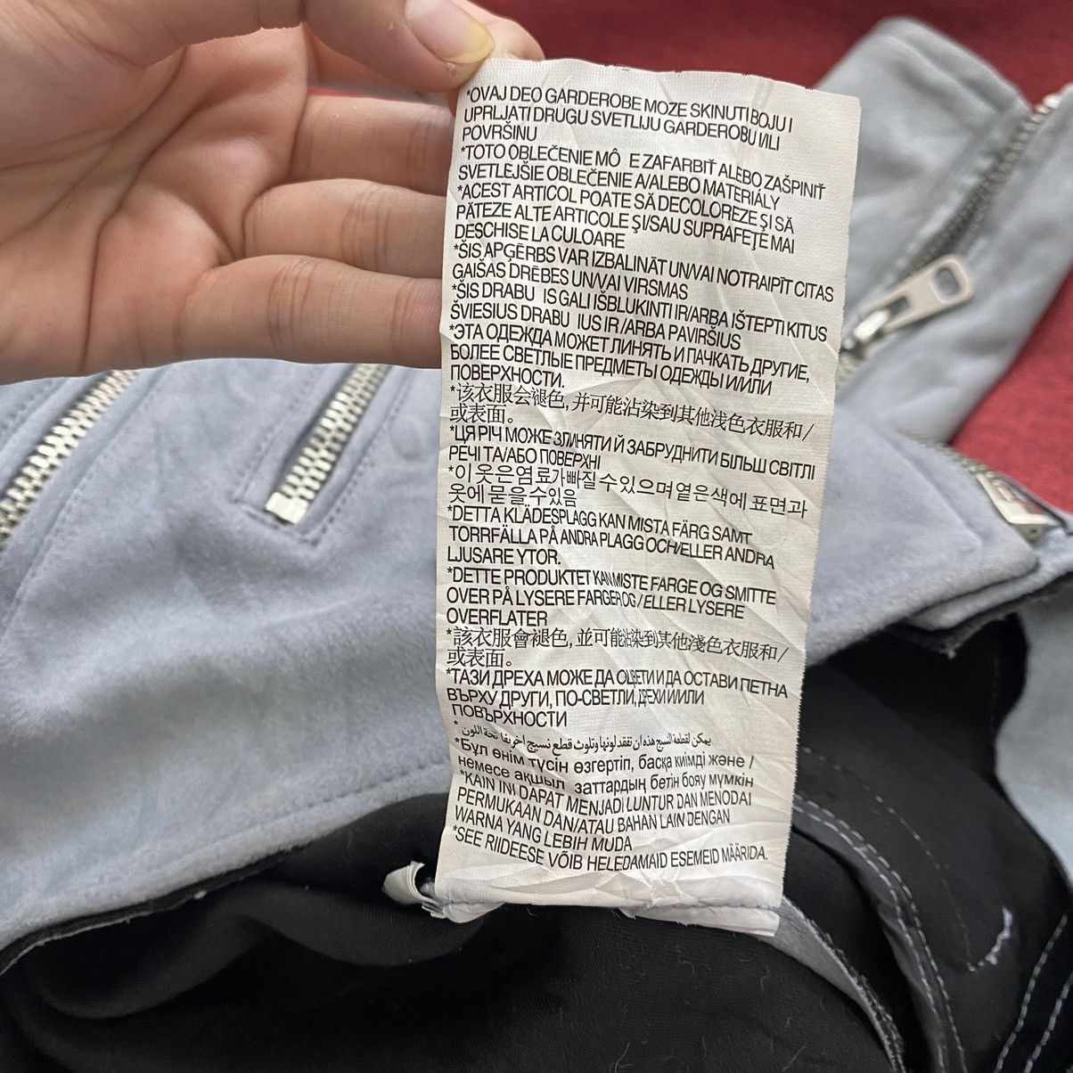 Zara ZARA BASIC Outerwear Perfecto Multi Pockets Motorcycle Grey Size US XS / EU 42 / 0 - 8 Thumbnail