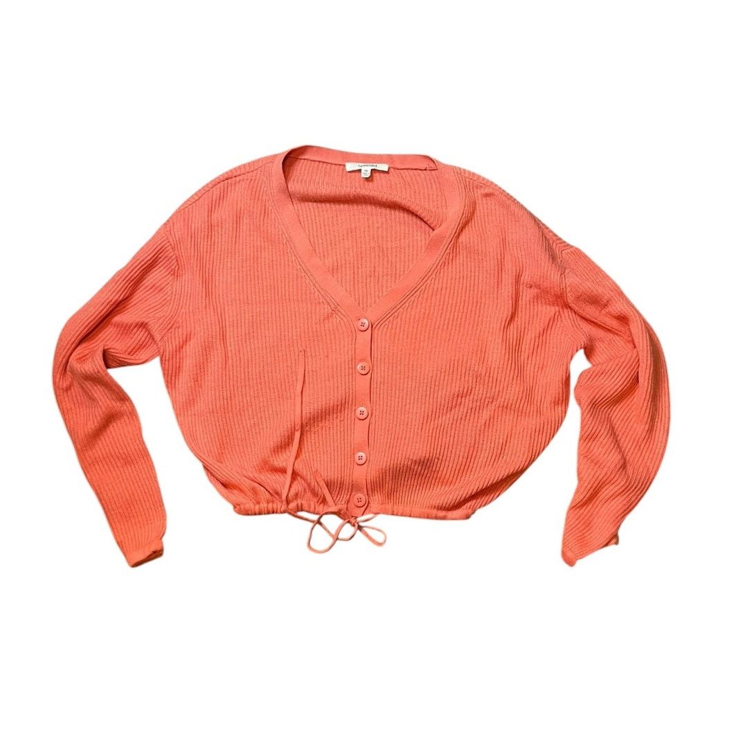Splendid Splendid Coral Cashmere Blend Cardigan Size XS Button Up Size XS / US 0-2 / IT 36-38 - 1 Thumbnail