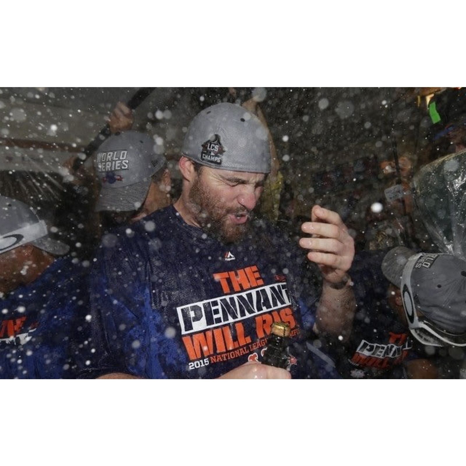 New Era New York Mets '15 NL Champions Flex Hat World Series New Era Size ONE SIZE - 8 Thumbnail