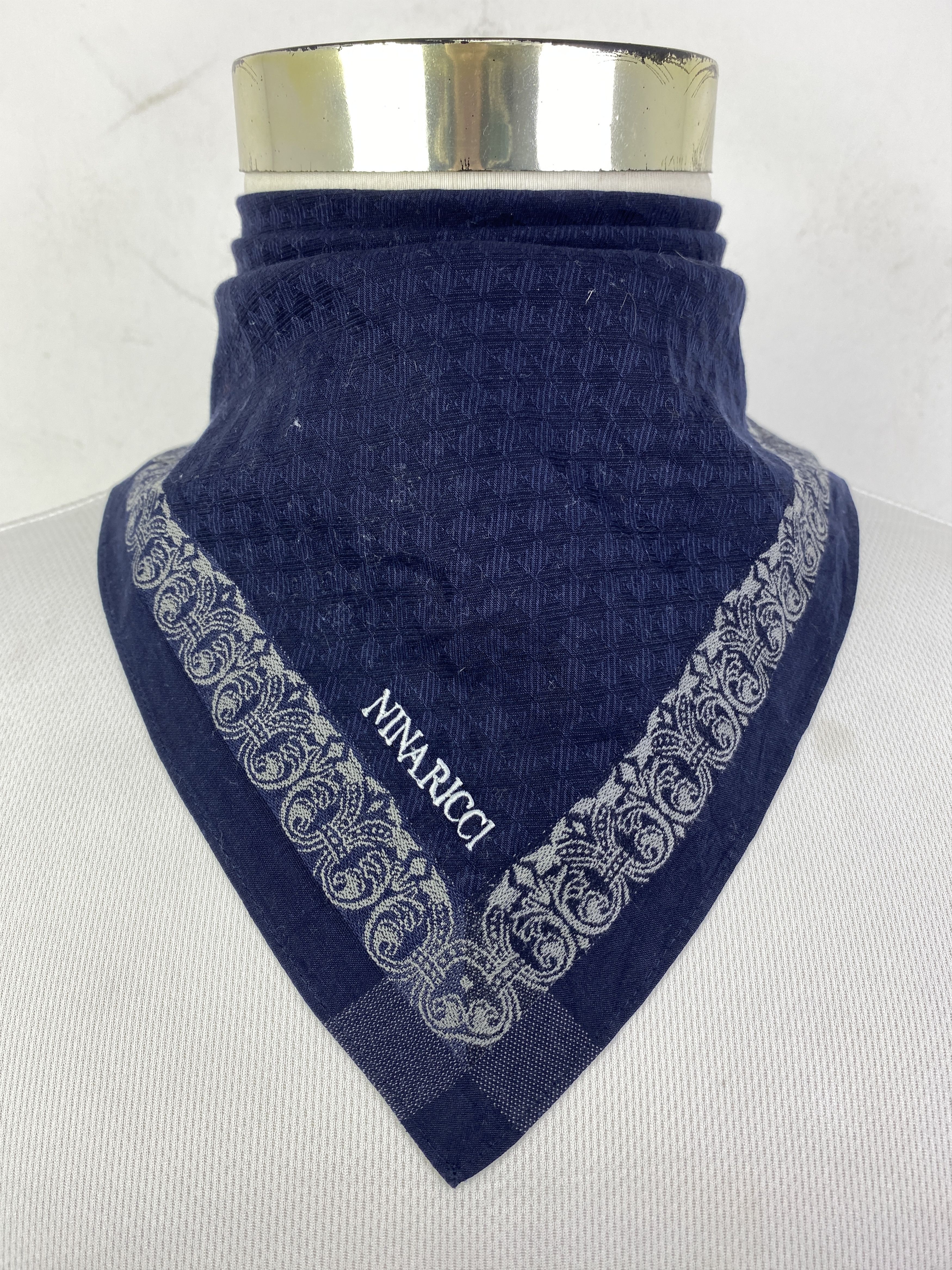 Japanese Brand Nina Ricci Handkerchief / Neckerchief / Bandana HKC0833 Size ONE SIZE - 1 Thumbnail