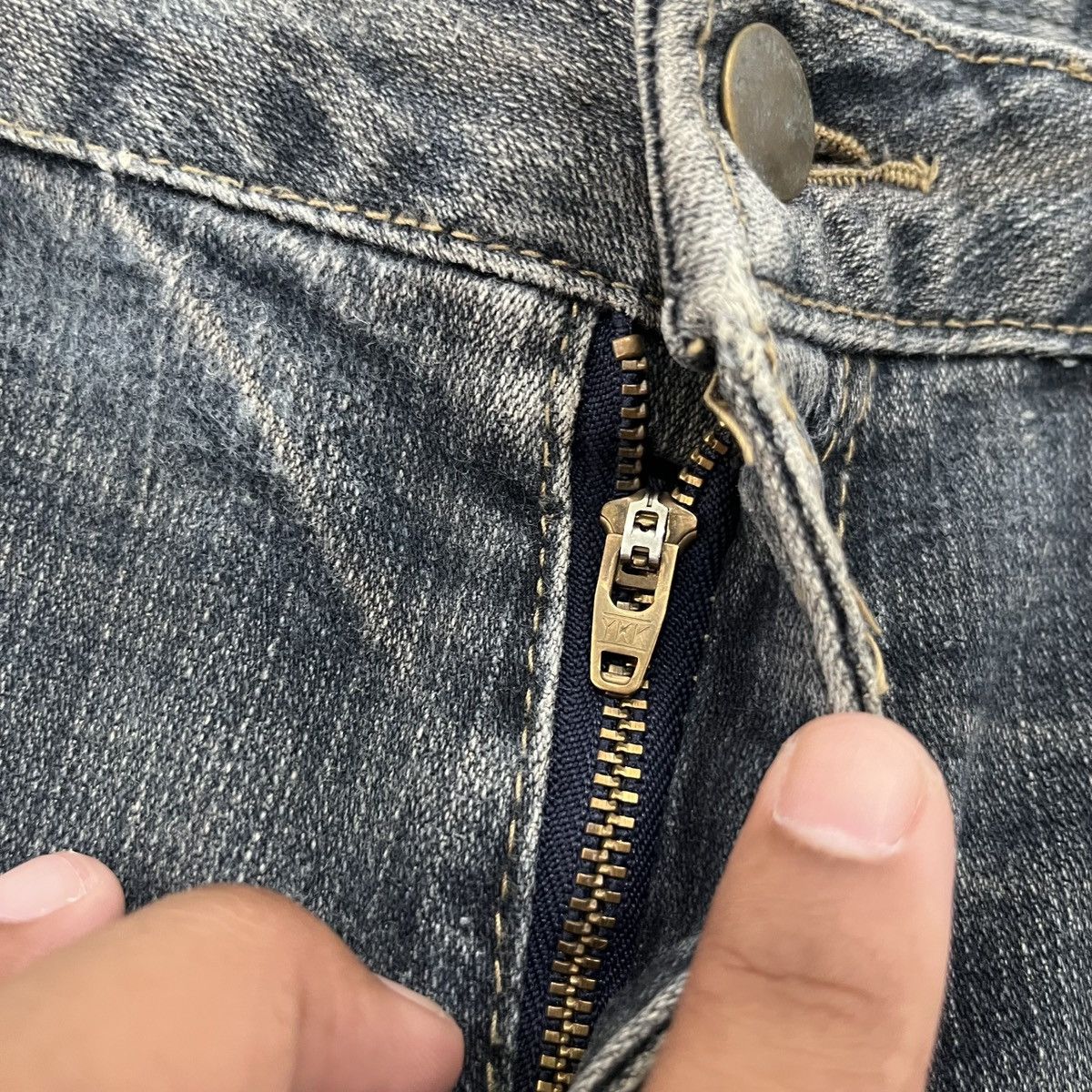 14th Addiction Flare Denim Colza Clawn Marks Fade Washed Lgb Style Size US 30 / EU 46 - 13 Thumbnail