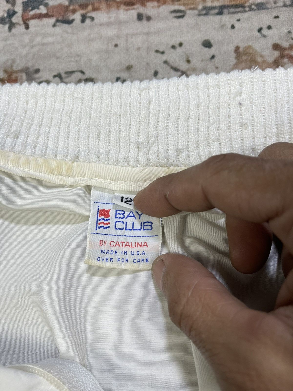 Catalina Vtg 80s Bay Club By Catalina Sailing USA Bombers Size US M / EU 48-50 / 2 - 14 Thumbnail