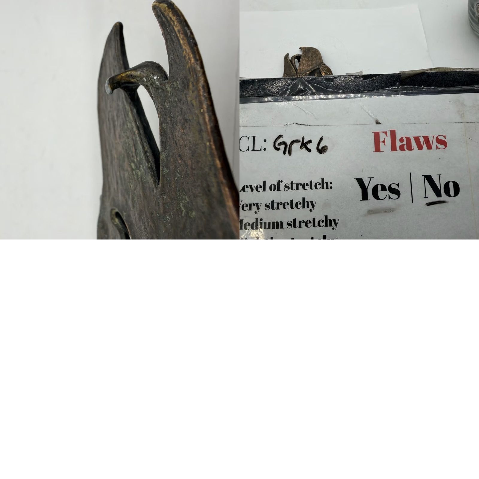 Vintage Eagle Head Belt Buckle BRASS ACCURITE Bird Raptor Vintage 1970s Unbranded Unisex Adult Rockabilly Size ONE SIZE - 8 Thumbnail
