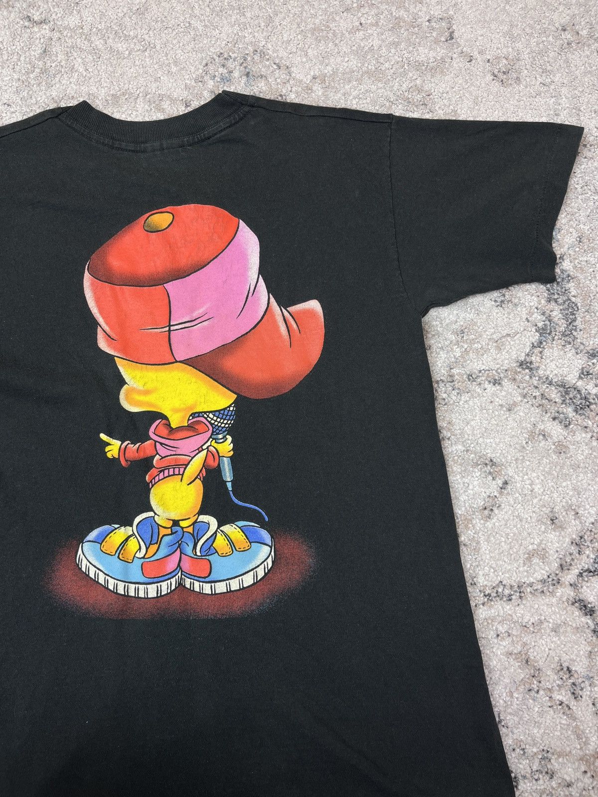 Cartoon Network 1997 TWEETY RAP "WHATS YOUR PROBLEM?" RARE FADED TEE- № 819 Size US S / EU 44-46 / 1 - 4 Thumbnail