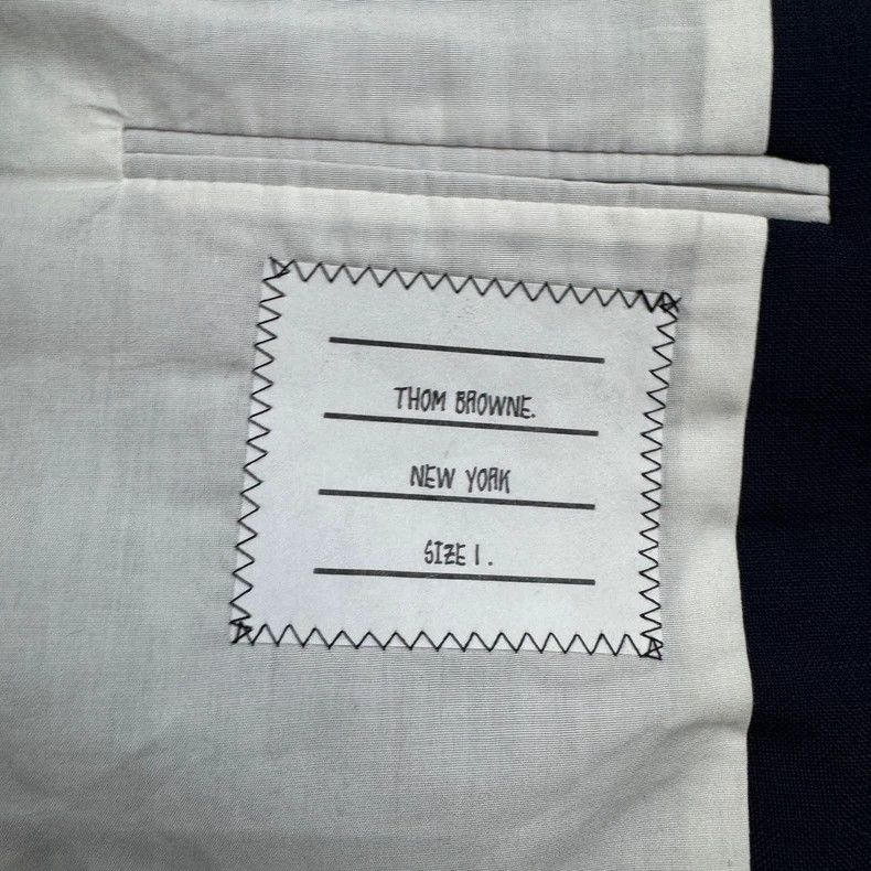 Thom Browne Thom Browne size1 Ma Hai Mao sews a suit jacket Size 36S - 3 Thumbnail