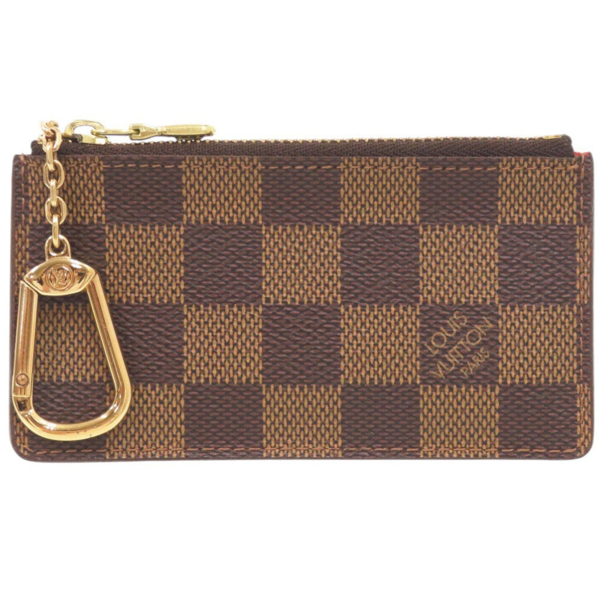 Louis Vuitton Excellent condition Louis Vuitton Pochette Clé Damier N62658 wallet/coin case LV 0843LOUIS VUITTON Size ONE SIZE - 1 Thumbnail