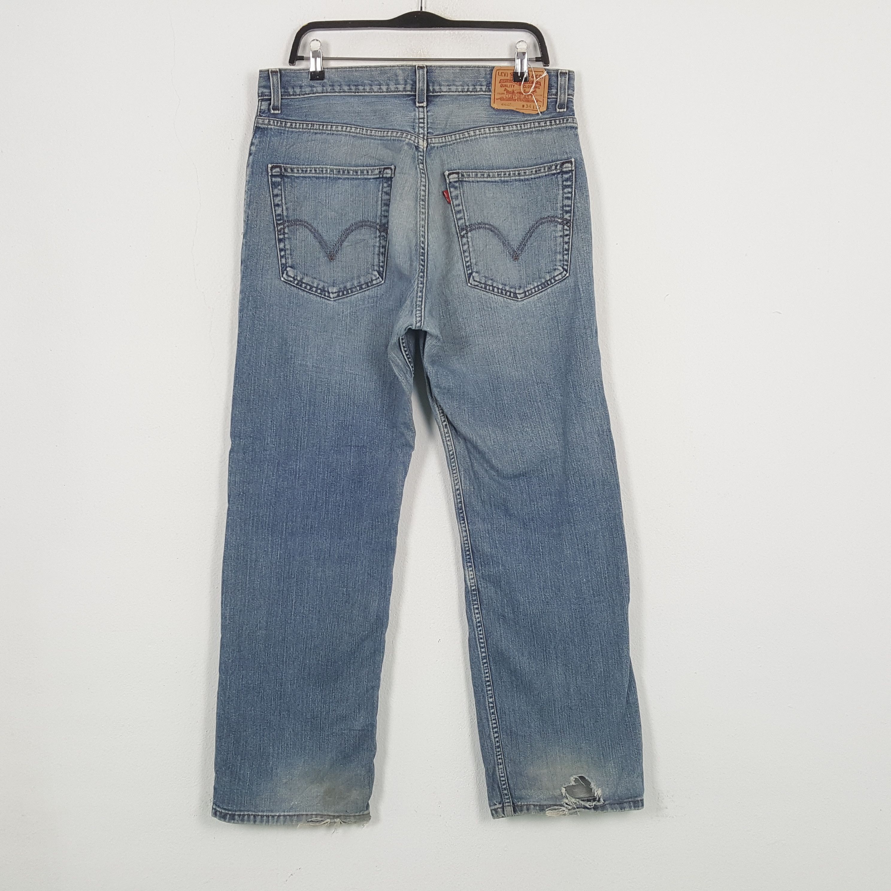 Levi's × Vintage Levi's Streetwear Style Distressed Denim Jeans Size US 33 - 4 Thumbnail