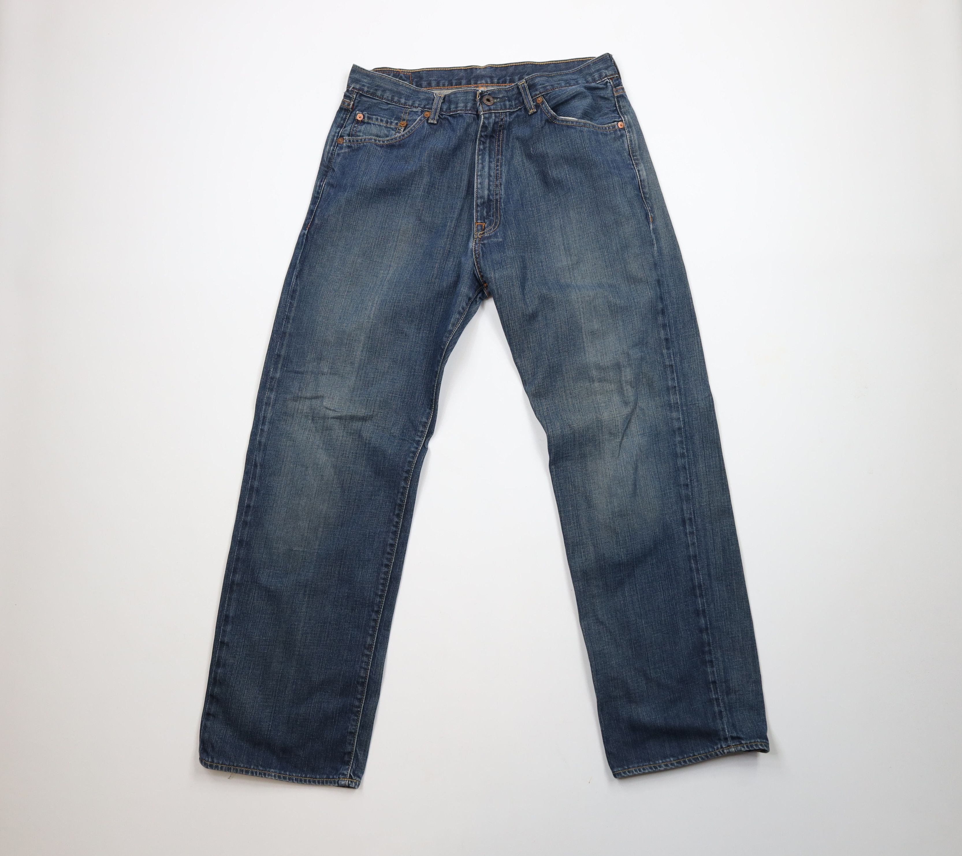 Ralph Lauren × Vintage Vintage Ralph Lauren Relaxed Fit Straight Leg Denim Jeans Size US 32 / EU 48 - 1 Thumbnail
