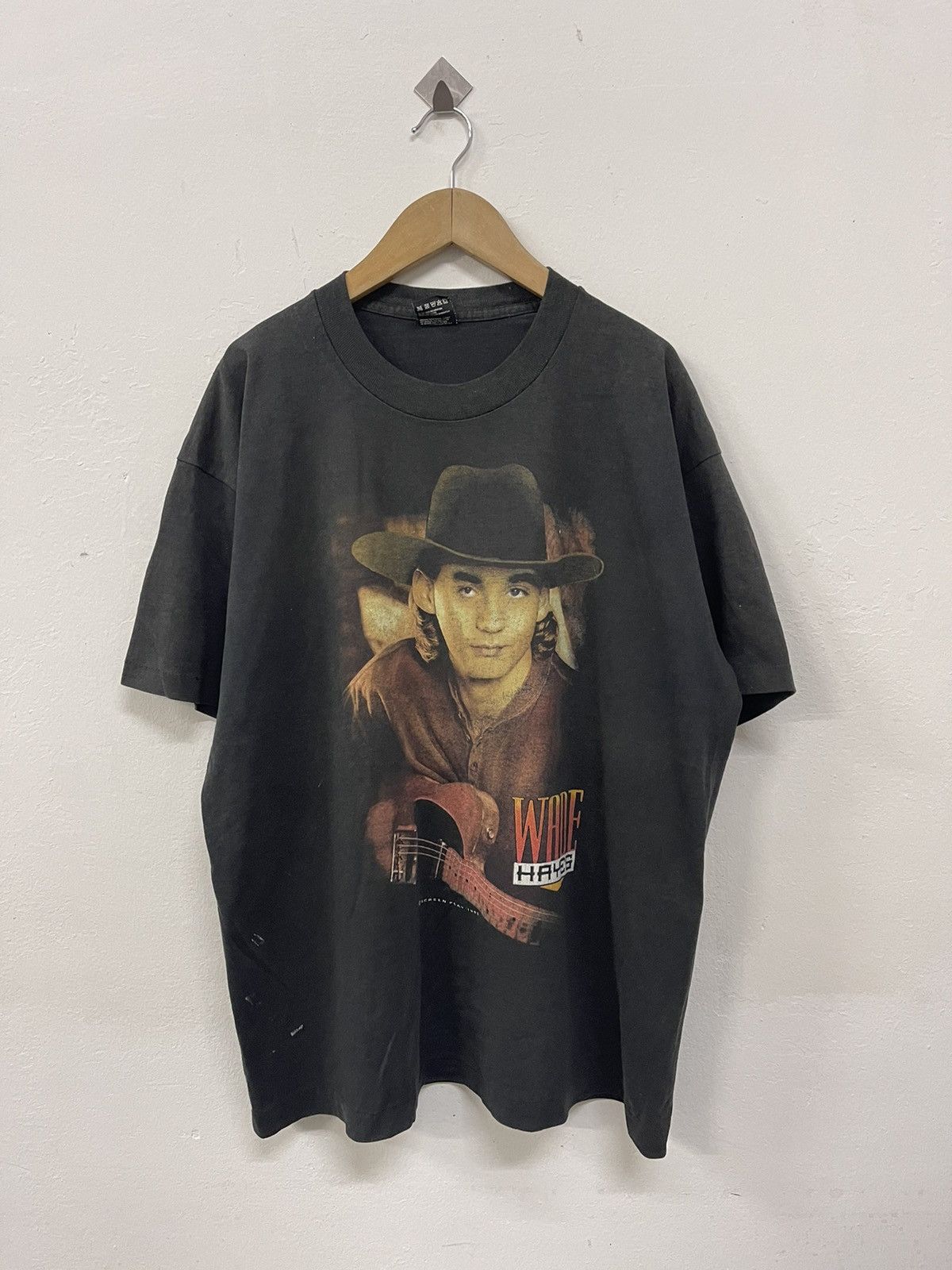 image of Band Tees x Tour Tee Wade Hayes Old Enough To Know Better Tour 1995 Shirt in Black, Men's (Size XL)