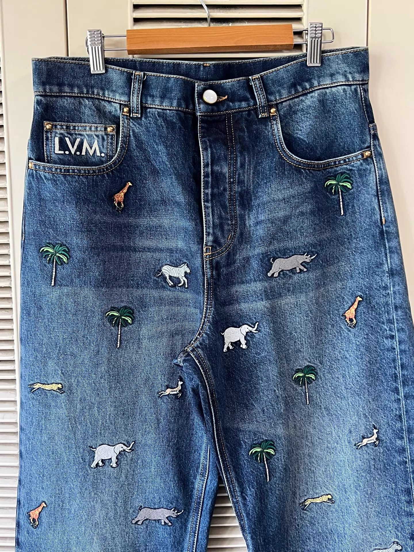 Louis Vuitton LV Men's Jeans Size 29 Like New Size US 34 / EU 50 - 3 Thumbnail