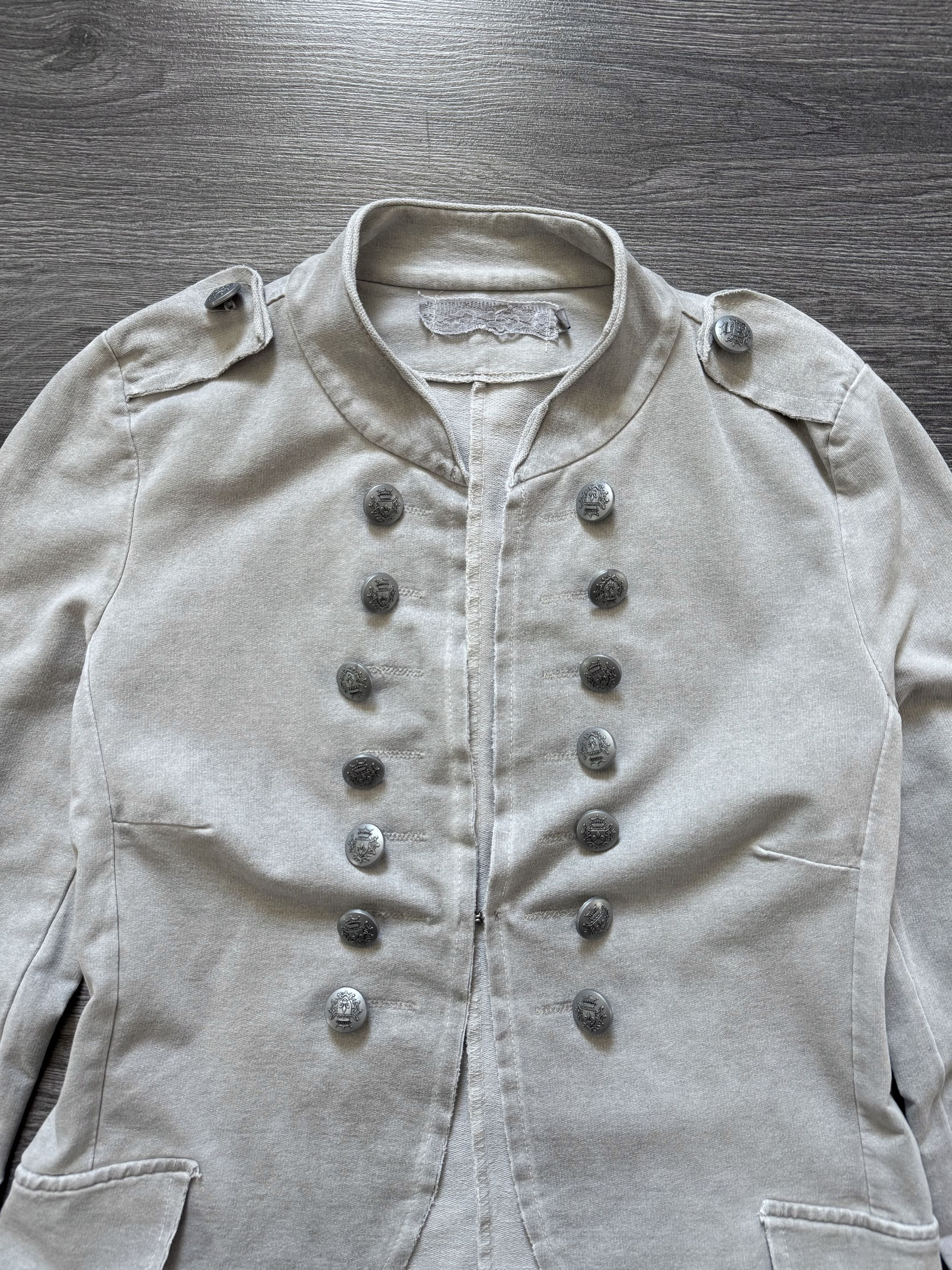 Japanese Brand 00s Gothic Napoleon Military Jacket Japan PPFM Balmain Vibe Size M / US 6-8 / IT 42-44 - 4 Thumbnail