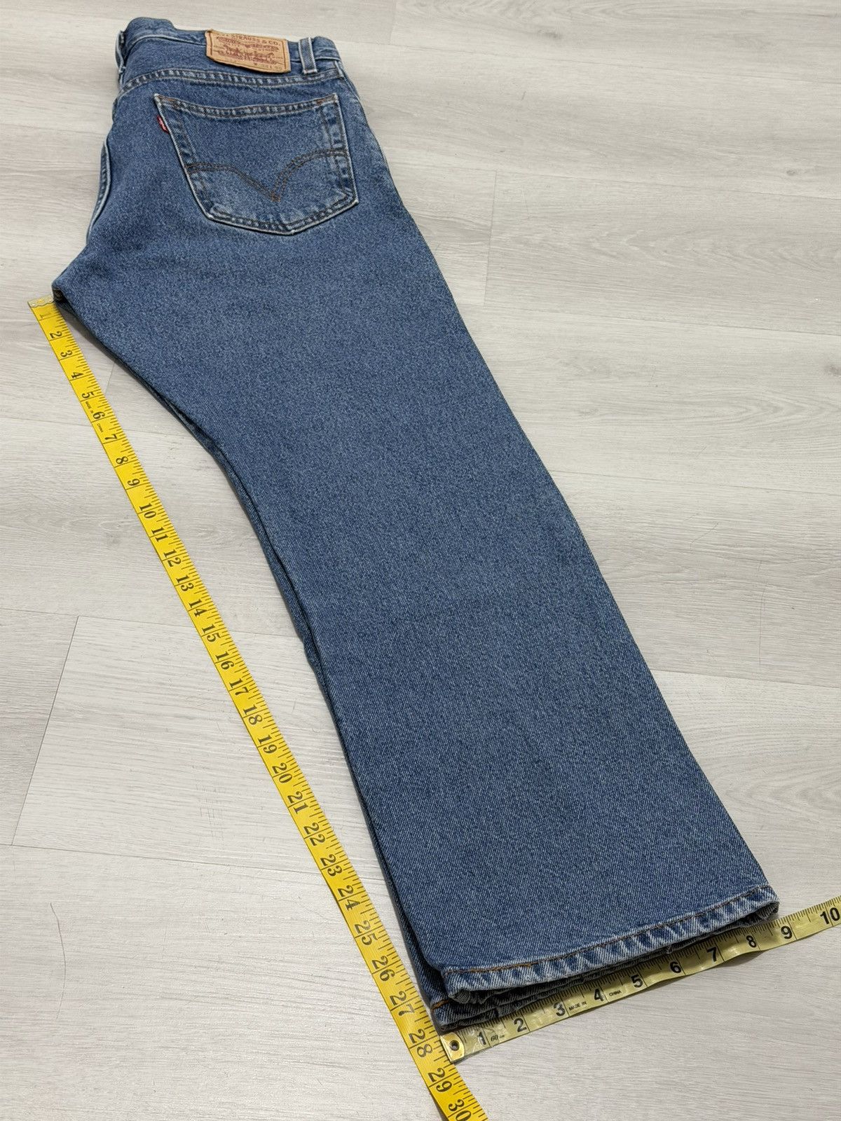 Levi's Vintage Levi's 517 Boot Cut Jeans 34x29 Size US 34 / EU 50 - 10 Thumbnail