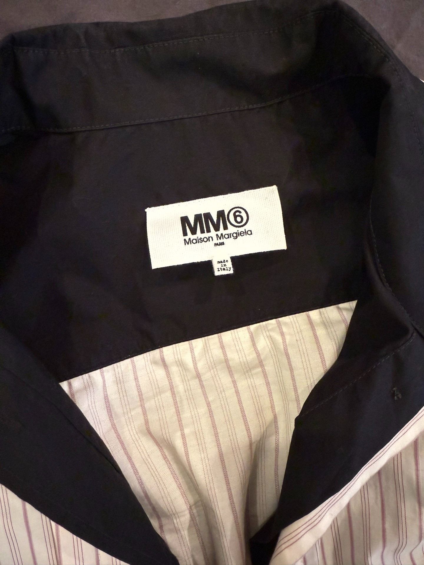 Maison Margiela Maison Margiela Fake two-piece oversize shirt 2501-Nextarro Size US M / EU 48-50 / 2 - 3 Thumbnail