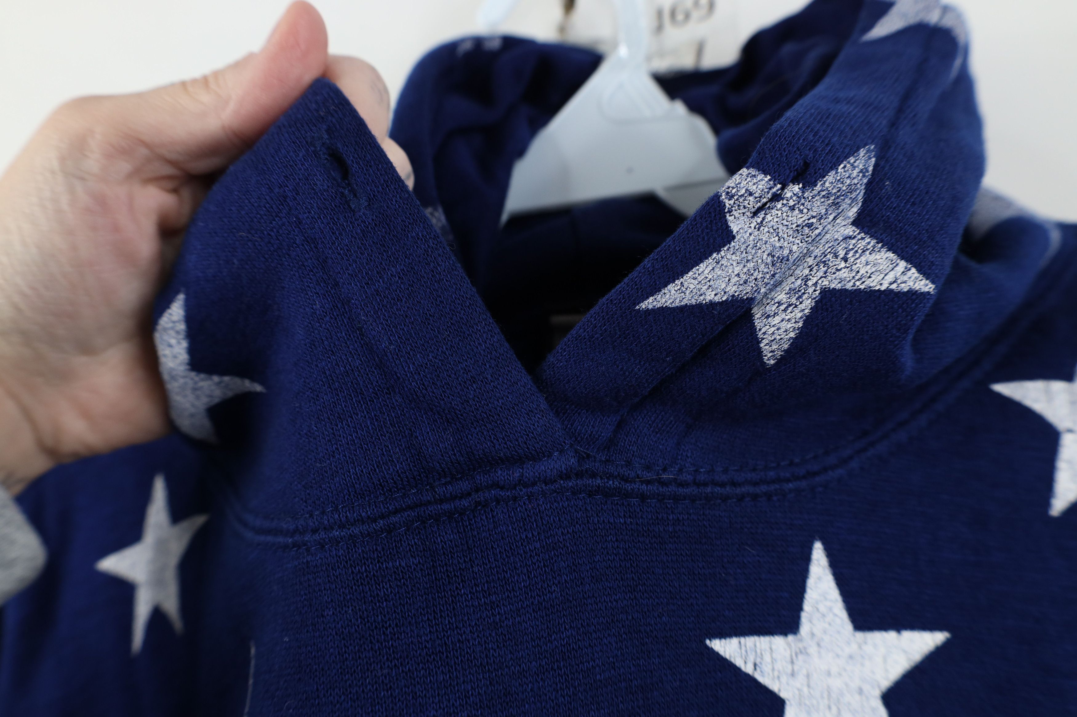 Vintage Vintage 90s Y2K Streetwear USA Flag Washington DC Hoodie Size US L / EU 52-54 / 3 - 11 Thumbnail