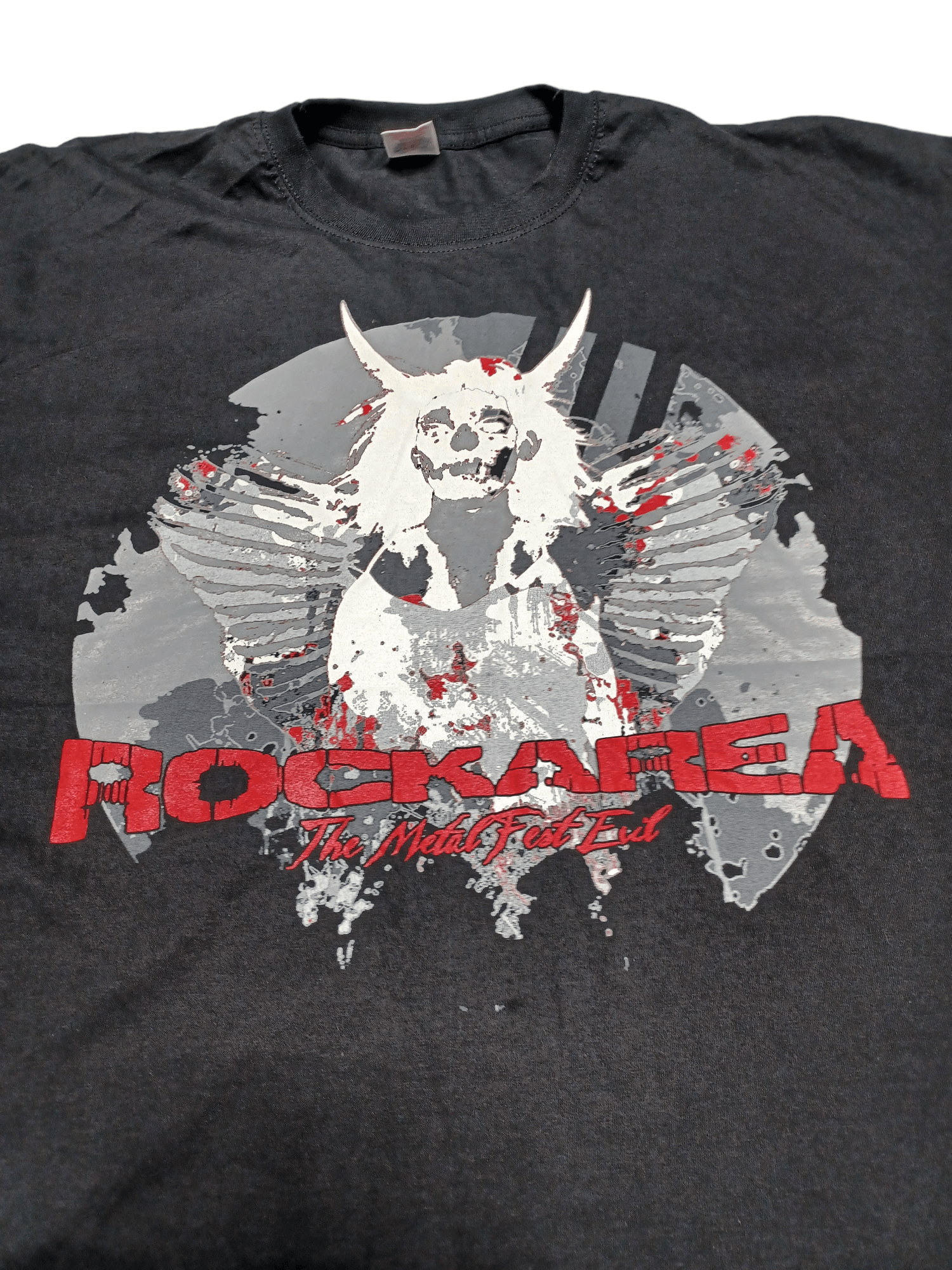 Fruit Of The Loom XXXL 2009 rockarea metal fest vintage tee sabaton brainstorm Size US XXL / EU 58 / 5 - 3 Thumbnail