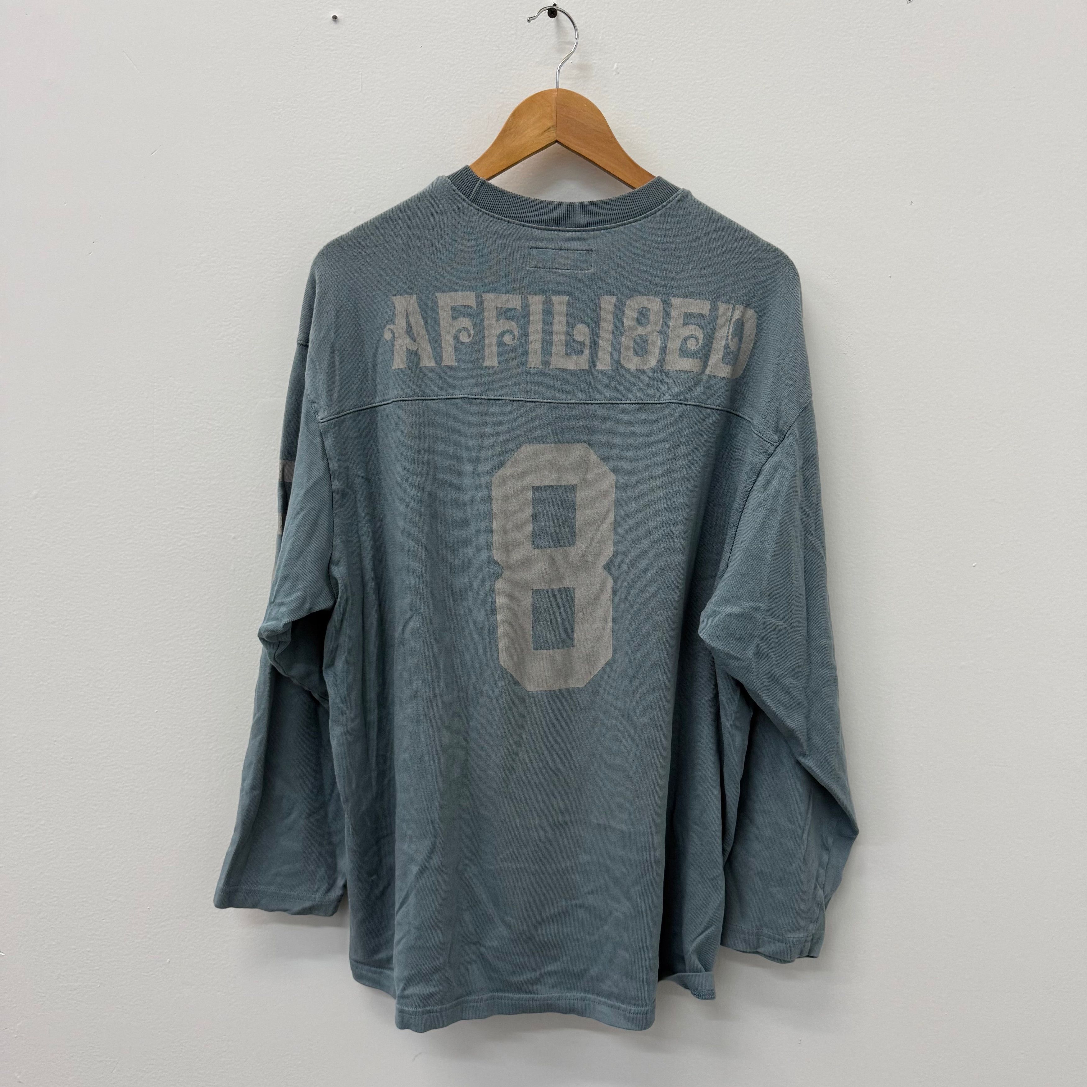 Supreme Supreme Affiliated Blue Jersey Longsleeve - Size XL Size US XL / EU 56 / 4 - 2 Thumbnail