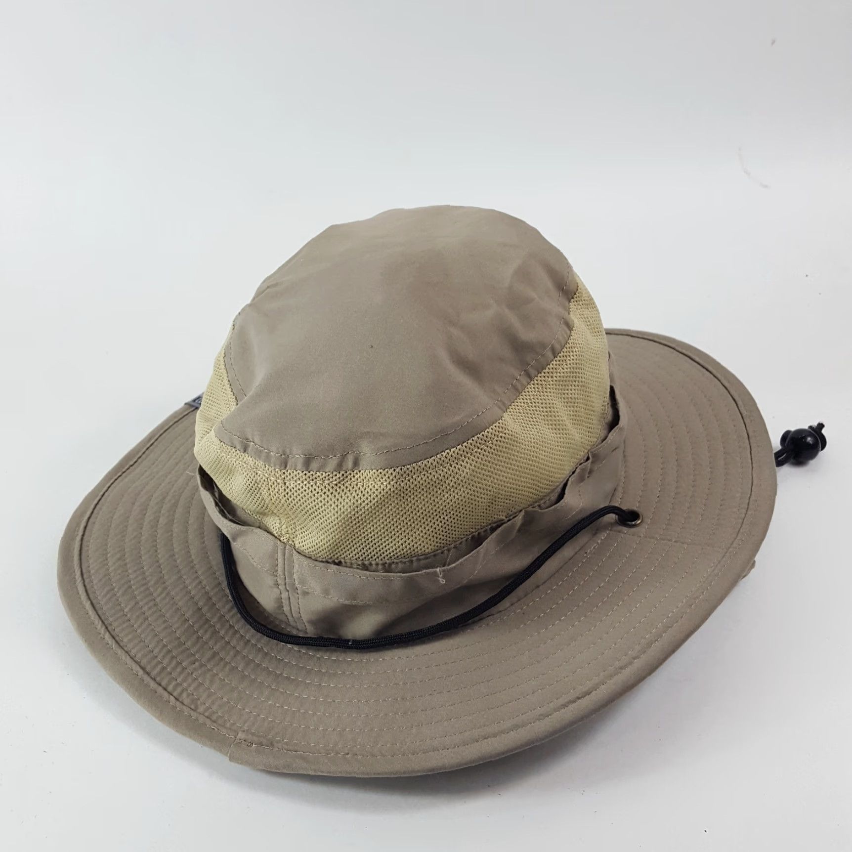 Vintage VINTAGE Silverbait Khaki Vented Outdoor Boonie Bucket Hat M Beige 90s Retro Baseball Sun Outdoor Mens Hat Size ONE SIZE - 7 Thumbnail