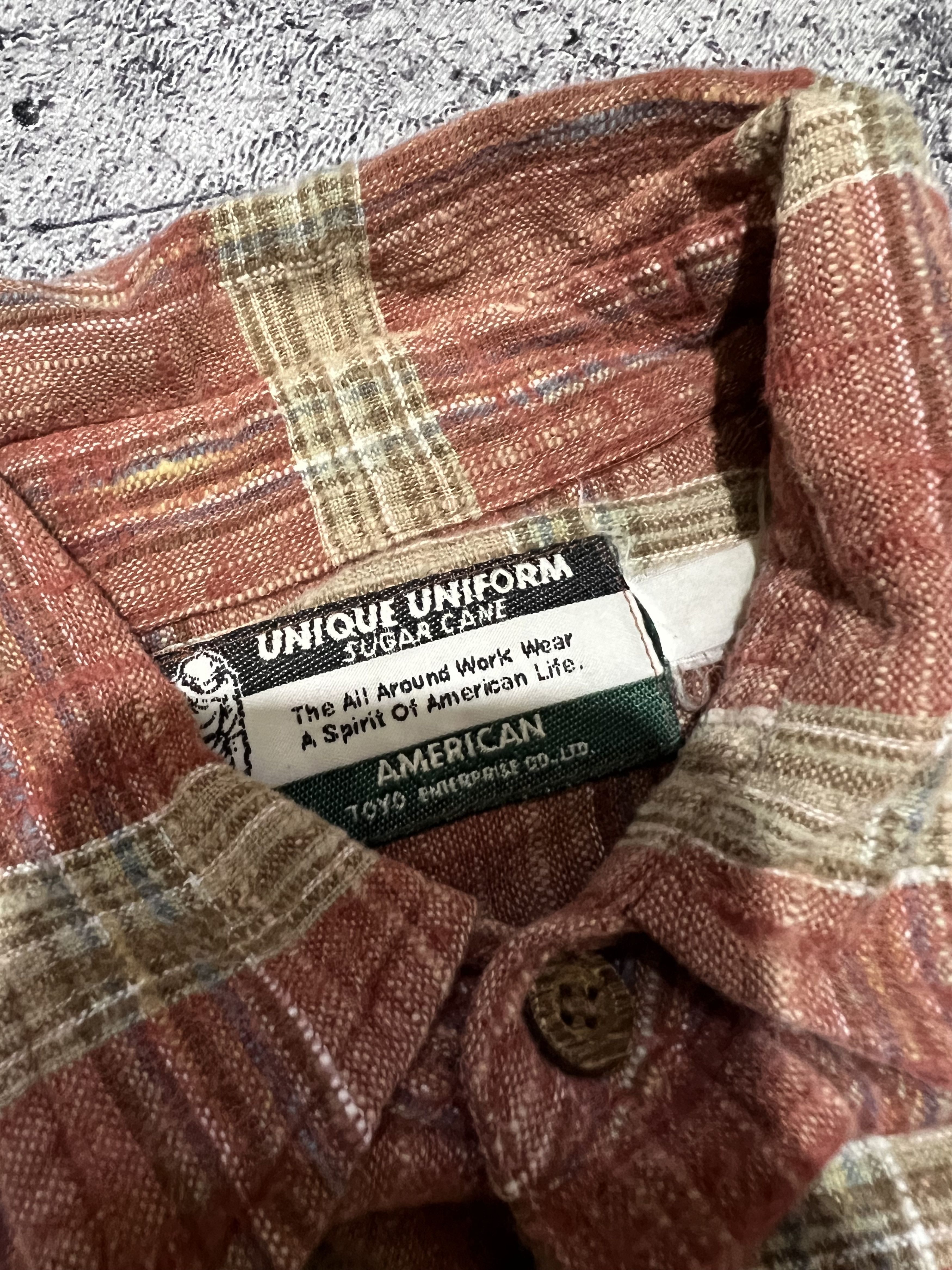Mister Freedom × Sugar Cane 2000s Archival Toyo Enterprises Kapital Flannel Shirt y2k Size US M / EU 48-50 / 2 - 5 Thumbnail