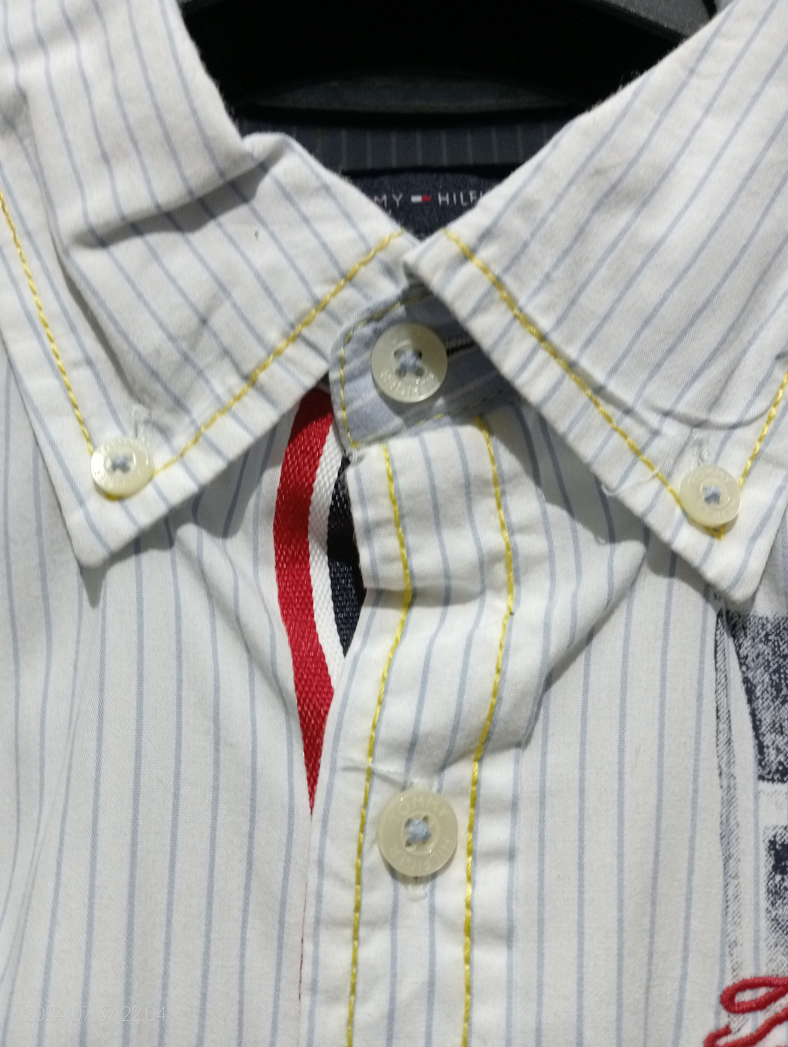 Tommy Hilfiger Tommy Hilfiger Long Sleeve Shirt Button Down Size US M / EU 48-50 / 2 - 11 Thumbnail