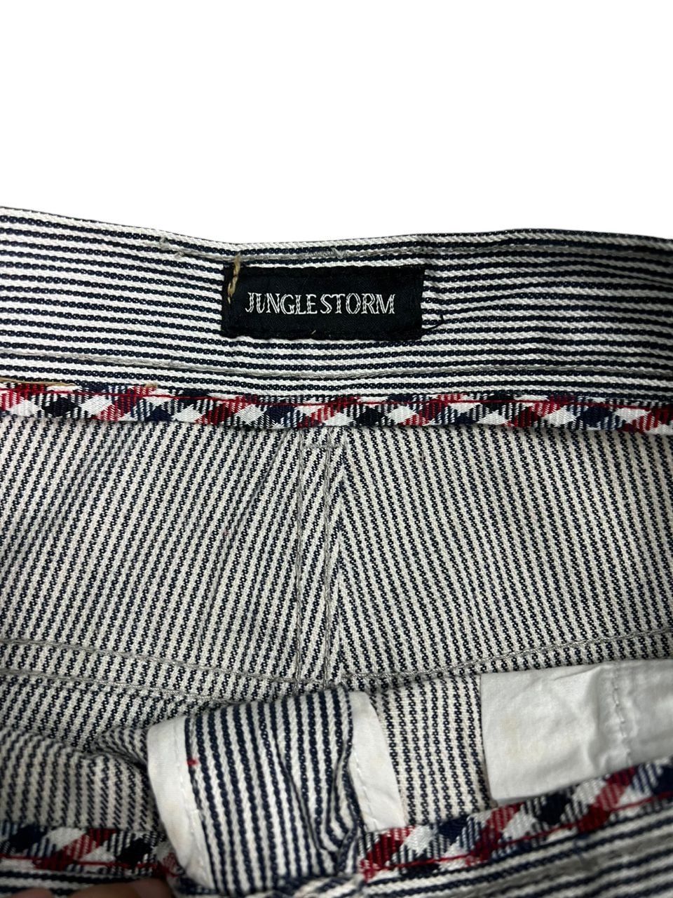 Japanese Brand Japanese Brand Jungle Storm Stripes Carpenter Pants Size US 32 / EU 48 - 4 Thumbnail