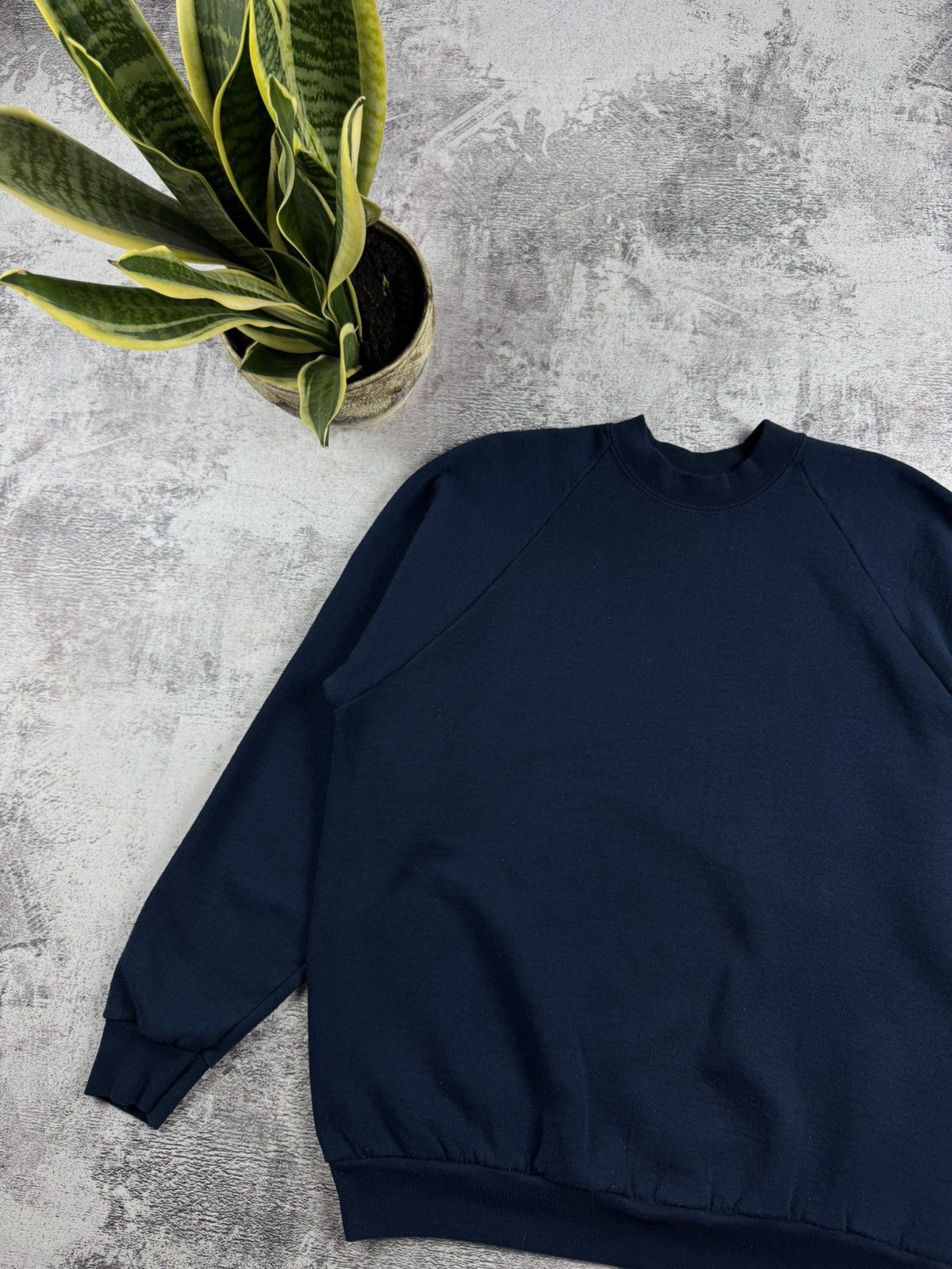 Vintage 90s Fruit of The Loom Sportswear Blank Hoodie Sweatshirt Pullover Size US XL / EU 56 / 4 - 4 Thumbnail