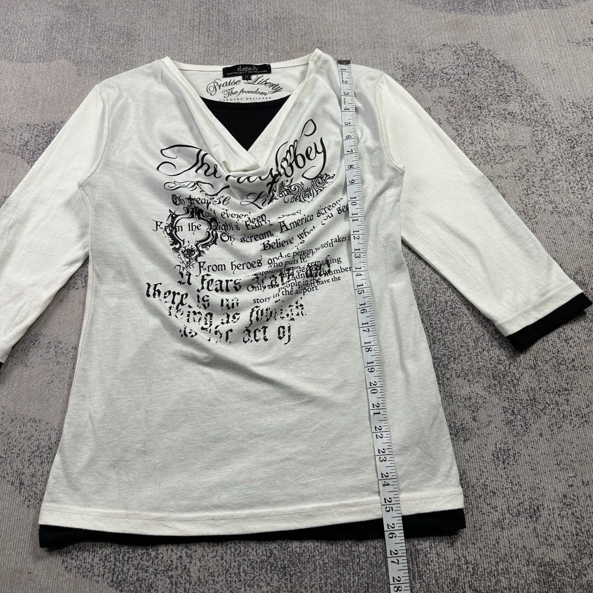Japanese Brand Dope.h y2k longsleeve Tshirt Size M / US 6-8 / IT 42-44 - 6 Thumbnail
