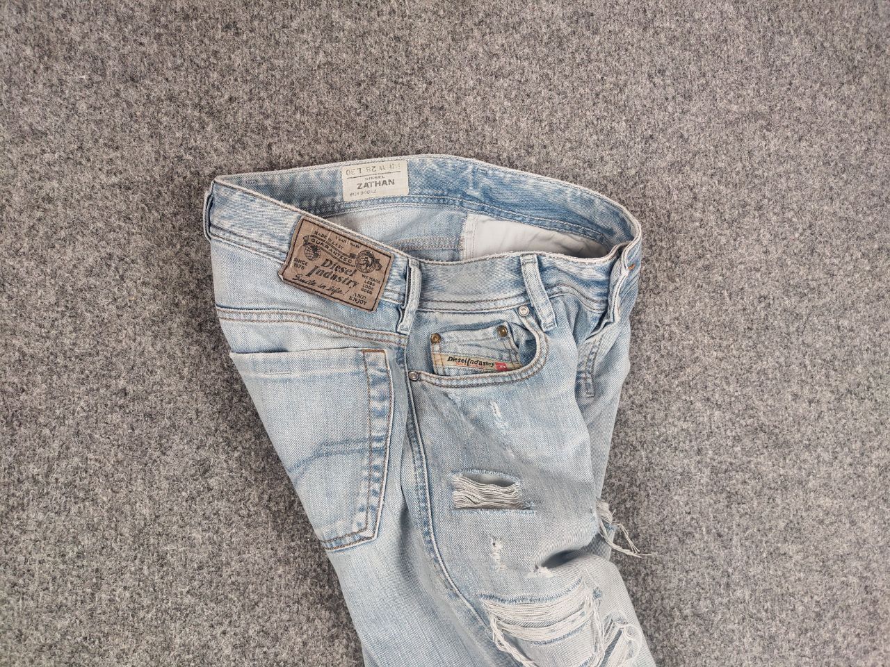 Diesel Diesel zathan If Six Was Nine l.g.b style Distressed Jeans Size US 30 / EU 46 - 13 Thumbnail