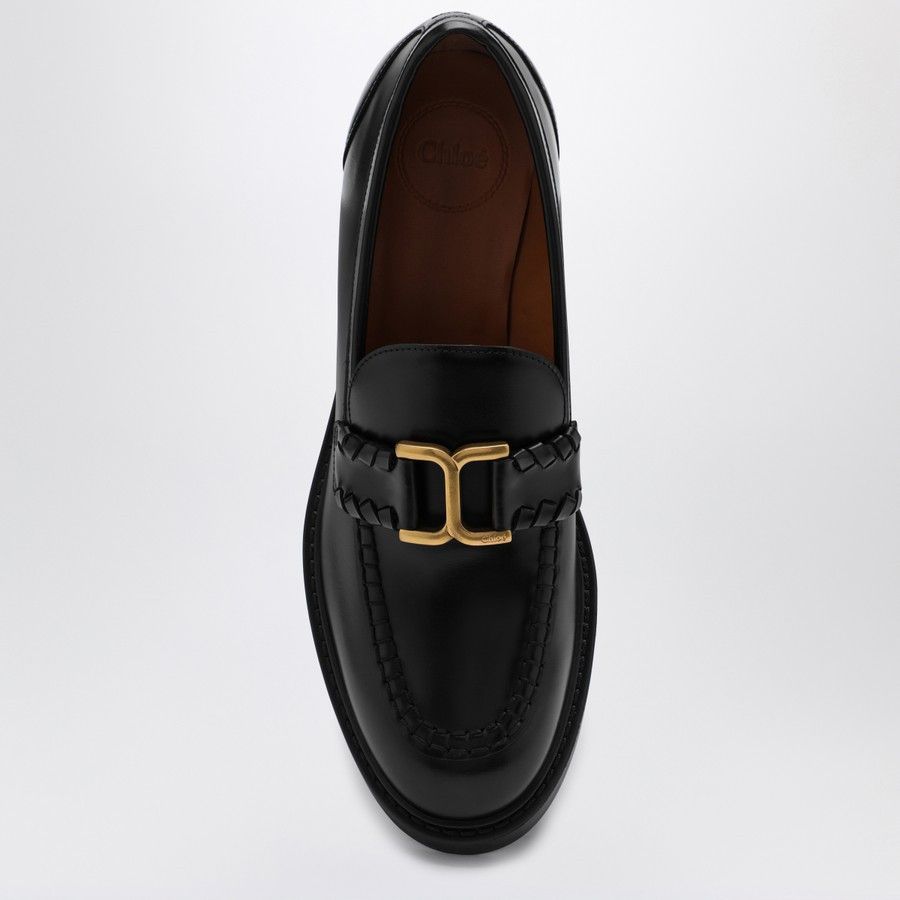 Chloe o1d2blof0824 Loafers in Black Size US 8 / IT 38 - 3 Thumbnail
