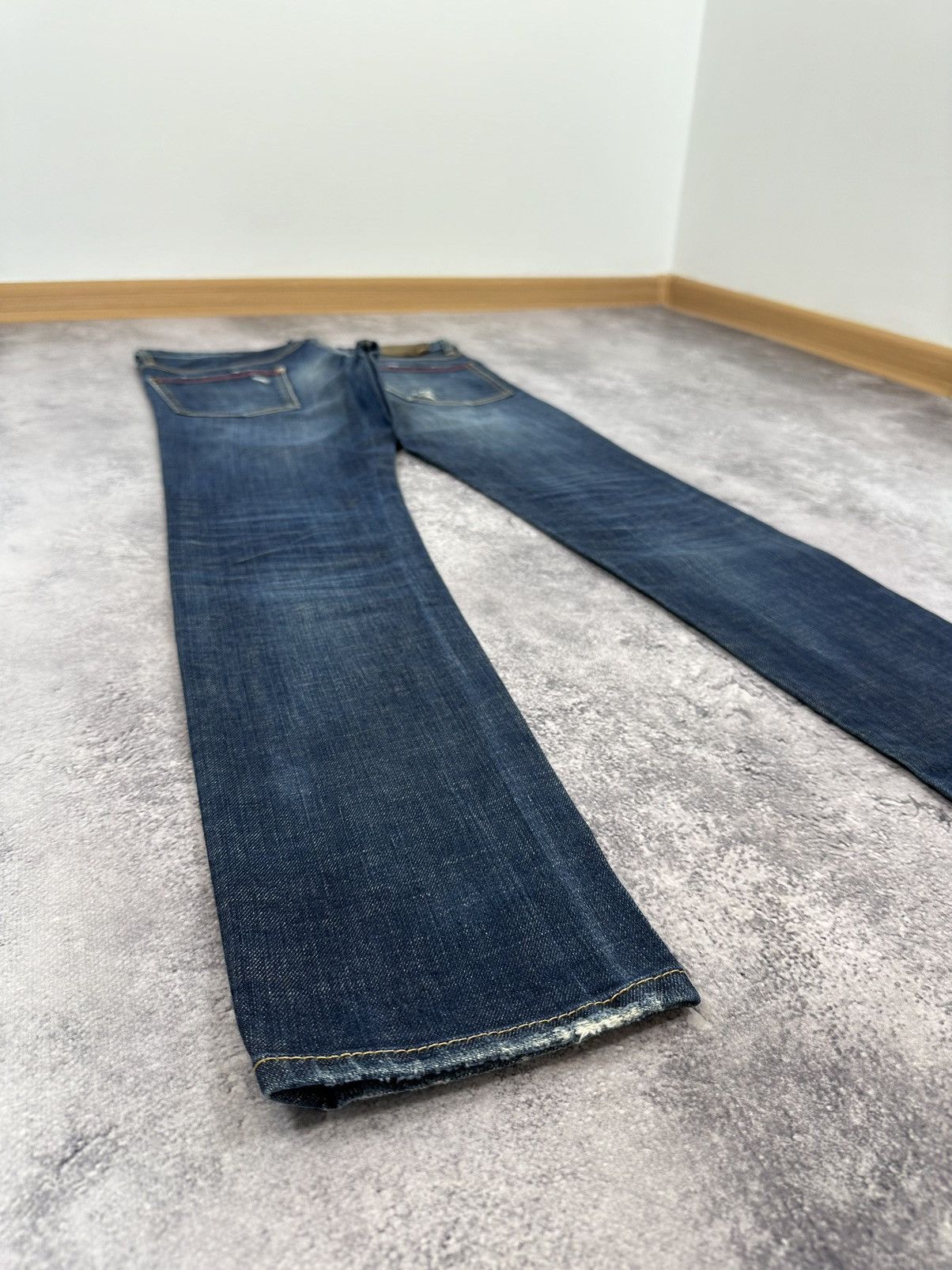 Dsquared2 Dsquared2 Avant Garde Distressed Designer Rare Opium Jeans Size US 32 / EU 48 - 8 Thumbnail