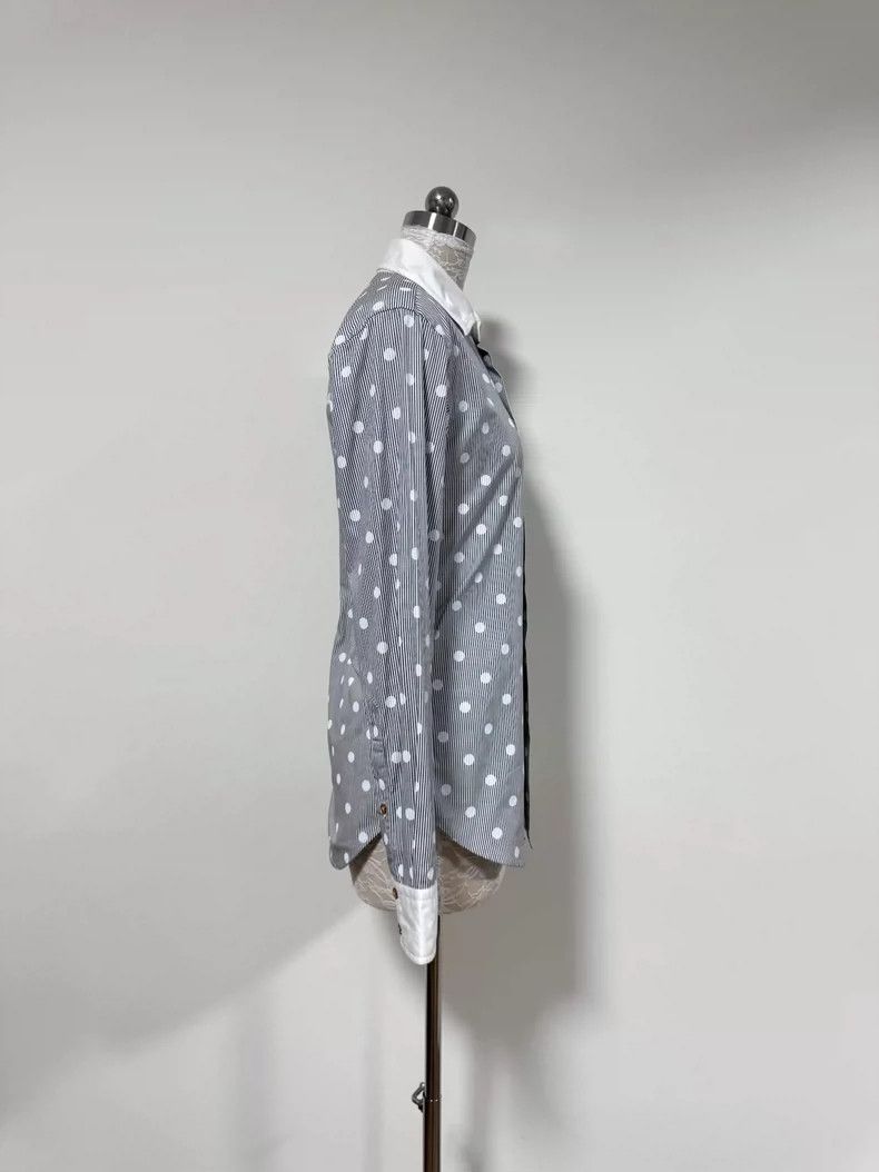 Vivienne Westwood Vivienne Westwood size44 Embroidered polka dot black and wh Size XS / US 0-2 / IT 36-38 - 4 Thumbnail