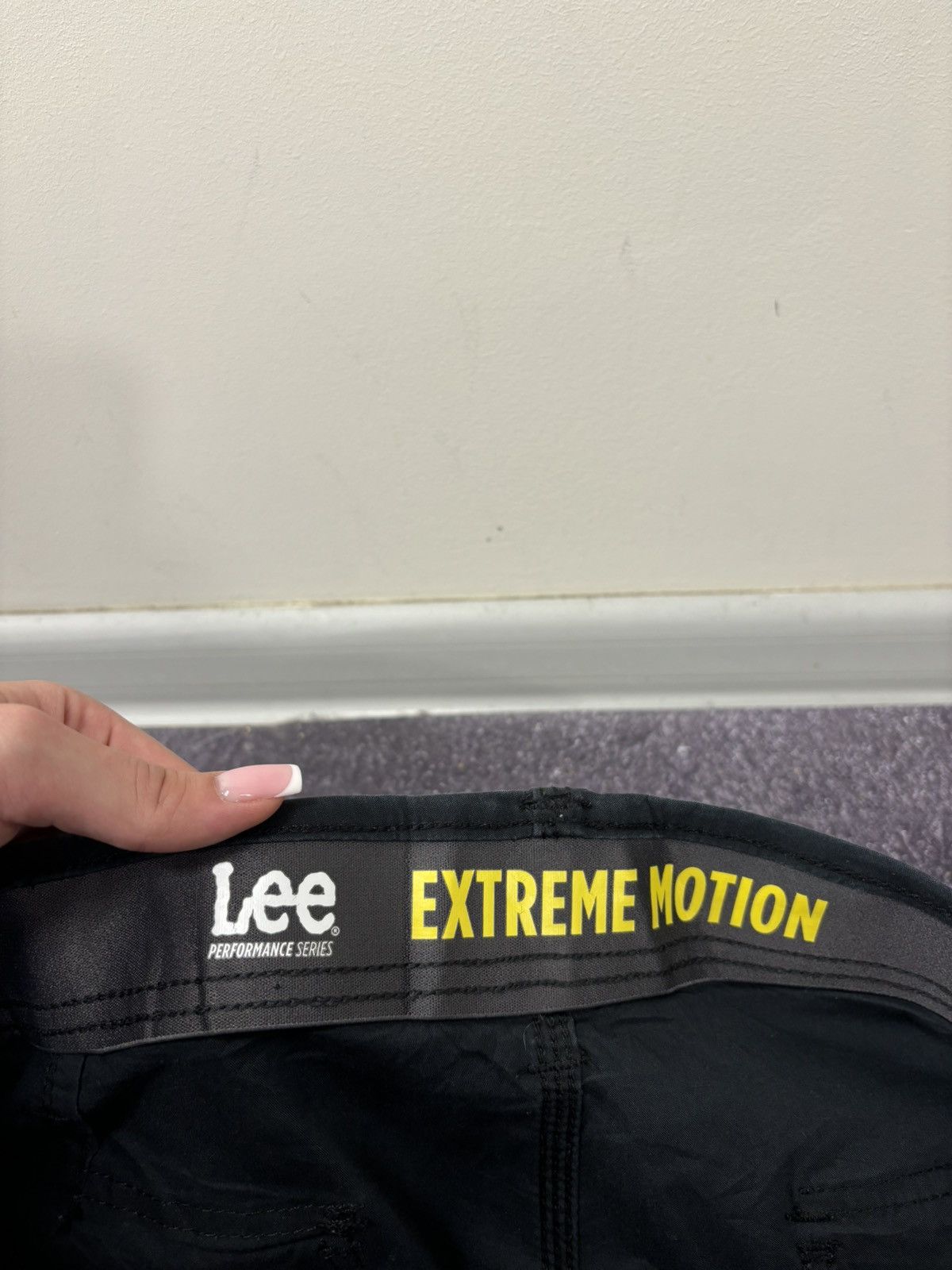 Lee Vintage Lee Extreme Motion Black Performance Cargo Shorts Size US 36 / EU 52 - 9 Thumbnail