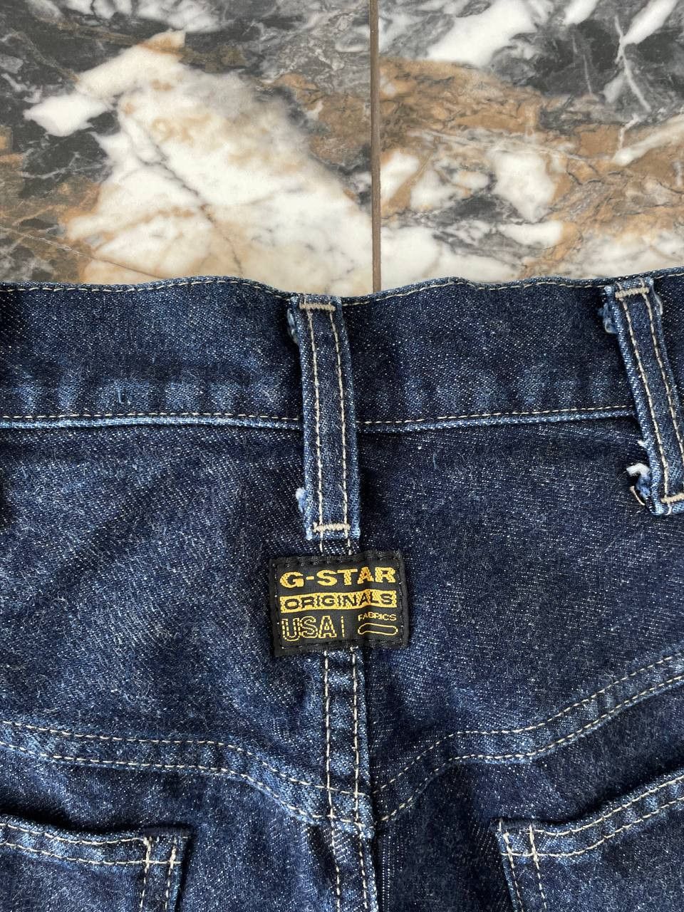 G-Star Men's jeans G-Star RAW Elwood 5620, dark blue, asymmetrical Size US 29 - 12 Thumbnail