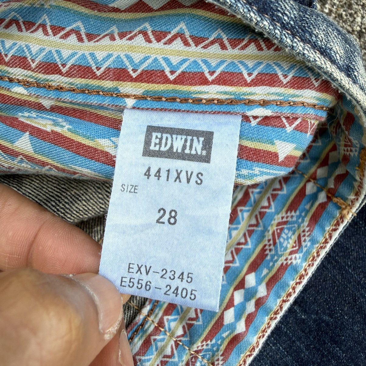 Edwin VINTAGE EDWIN FLARE DENIM FADED JEAN PANTS Size US 30 / EU 46 - 15 Thumbnail