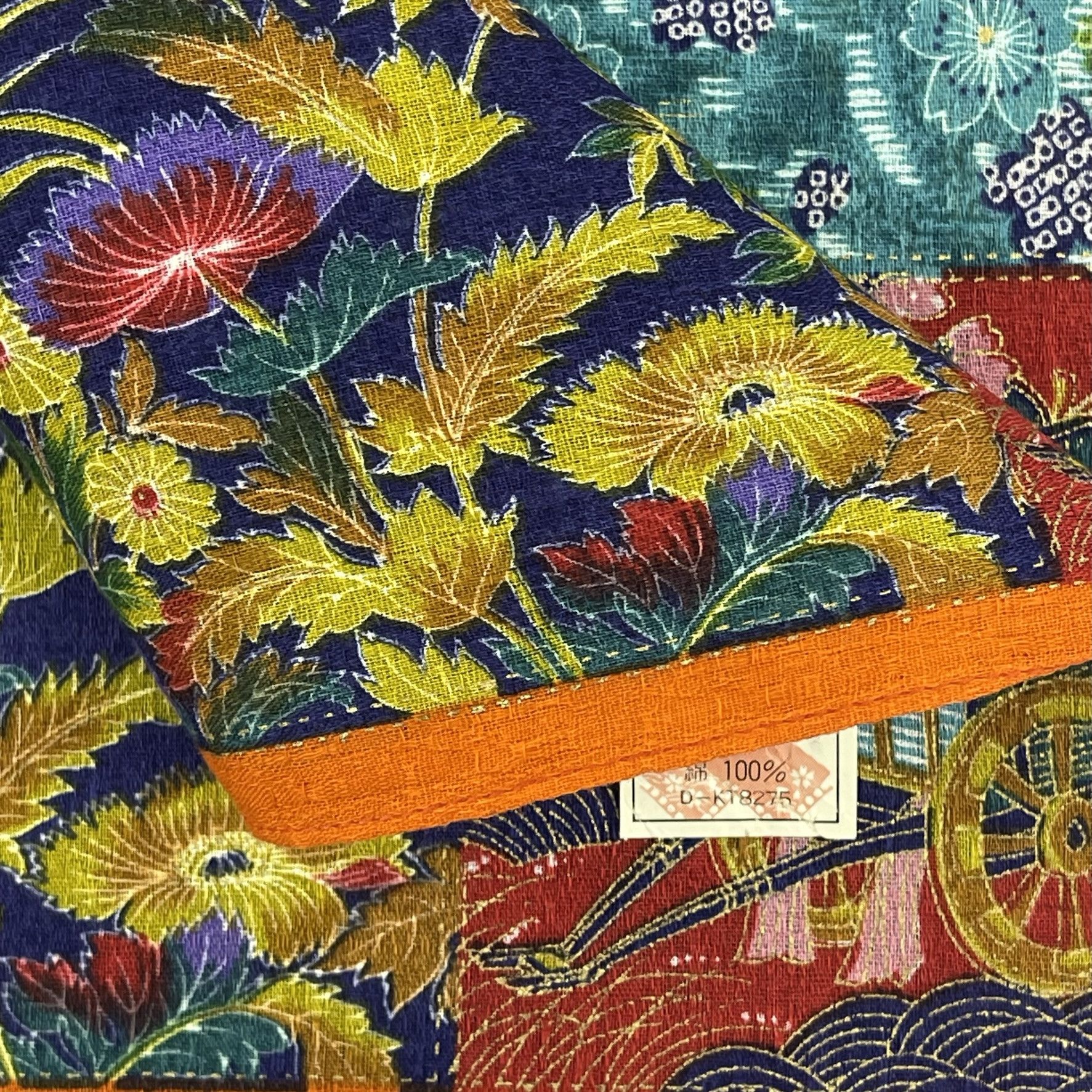 Japanese Brand Japanese Furoshiki Handkerchief Wrap Gift - 5092 Size ONE SIZE - 8 Thumbnail