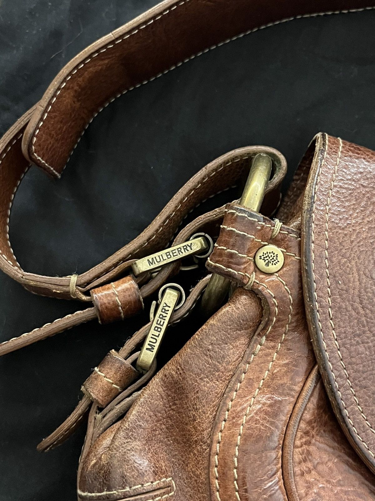 Mulberry Vintage Mulburry leather bag Size ONE SIZE - 4 Thumbnail