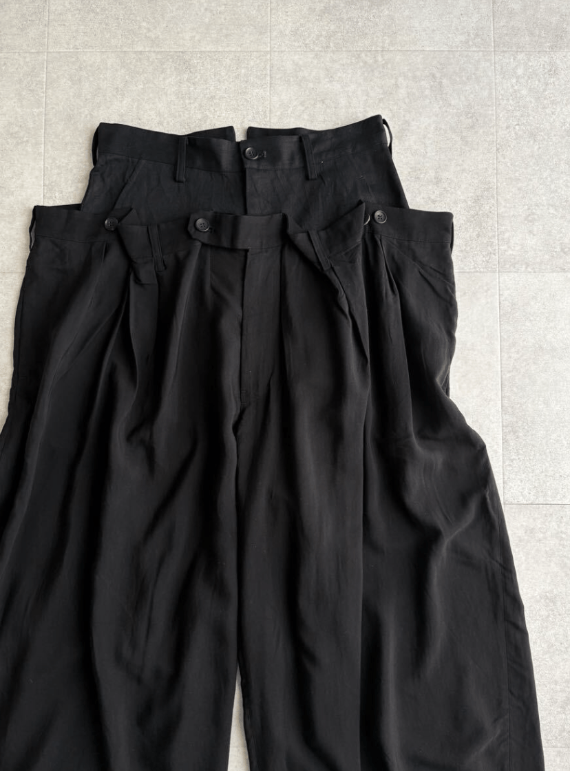 Yohji Yamamoto Yohji Yamamoto - Cu/Ry TWILL 2 PIECE LAYERD PANTS Size 28" / US 6 / IT 42 - 4 Thumbnail
