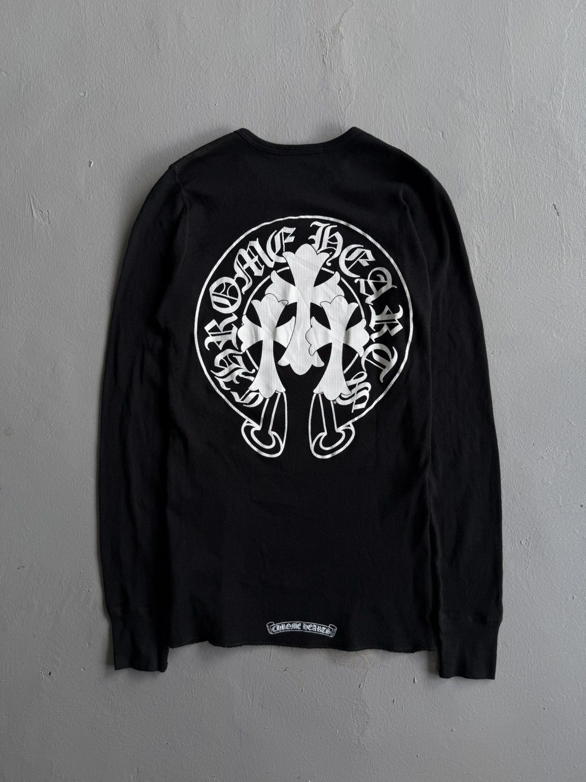Chrome Hearts RARE - Triple Cross Thermal Longsleeves Size S / US 4 / IT 40 - 1 Thumbnail
