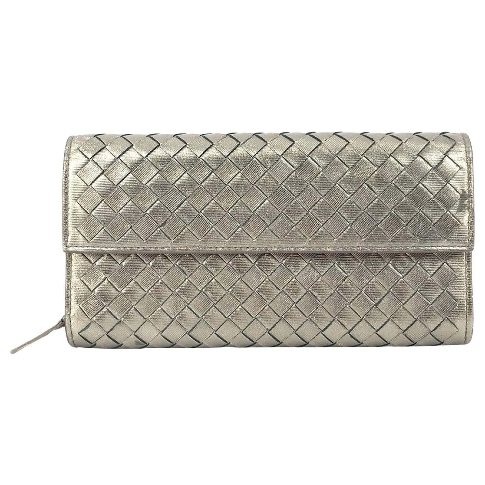 Bottega Veneta o1n1vont1224 Size: OS / Intrecciato Purse Wallet in Copper Size ONE SIZE - 1 Thumbnail
