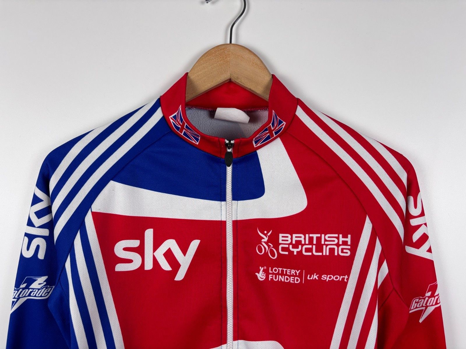 Adidas Adidas Team Sky Britain Cycling Longsleeve Jersey S Size US S / EU 44-46 / 1 - 2 Thumbnail