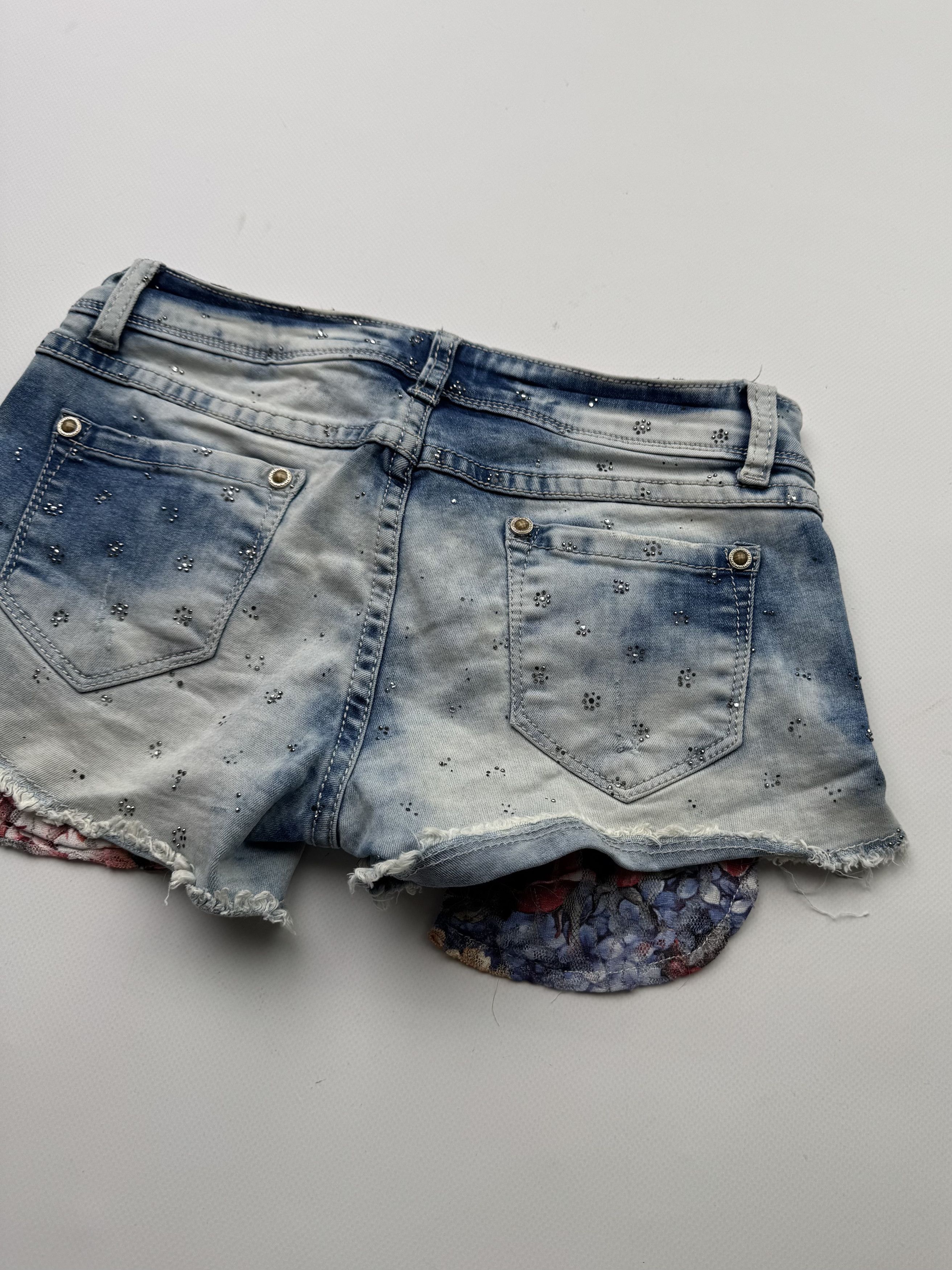Japanese Brand Vintage Mini Shorts B695(V506)E2 Size 26" / US 2 / IT 38 - 7 Thumbnail