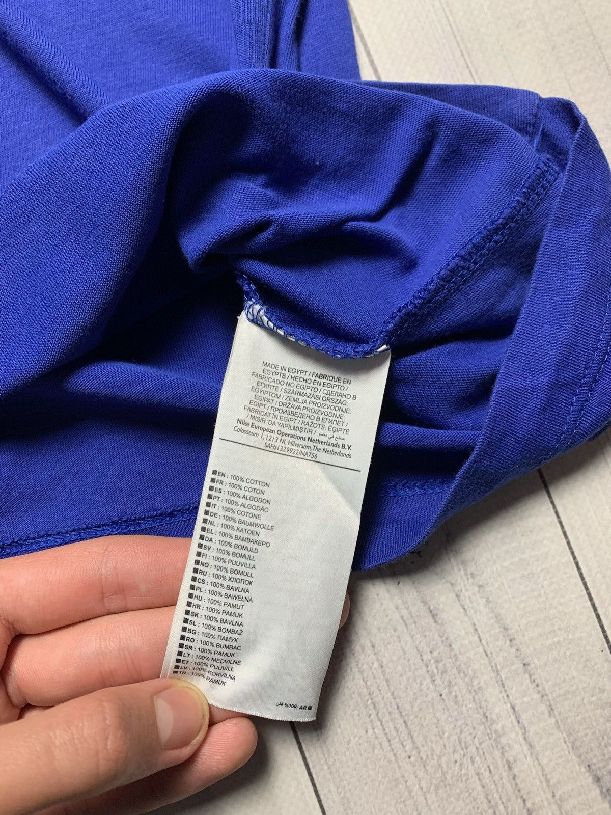 Chelsea Soccer × Nike × Vintage Chelsea Nike size S tee logo blue Size US S / EU 44-46 / 1 - 5 Thumbnail