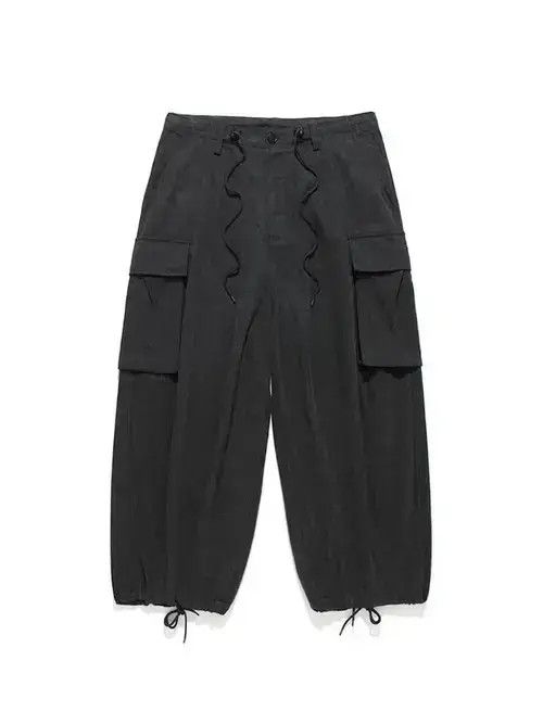 Japanese Brand × Jean 20AW Indigo Union Japan Dark Grey Oversized Jogger Pants Size US 30 / EU 46 - 2 Thumbnail